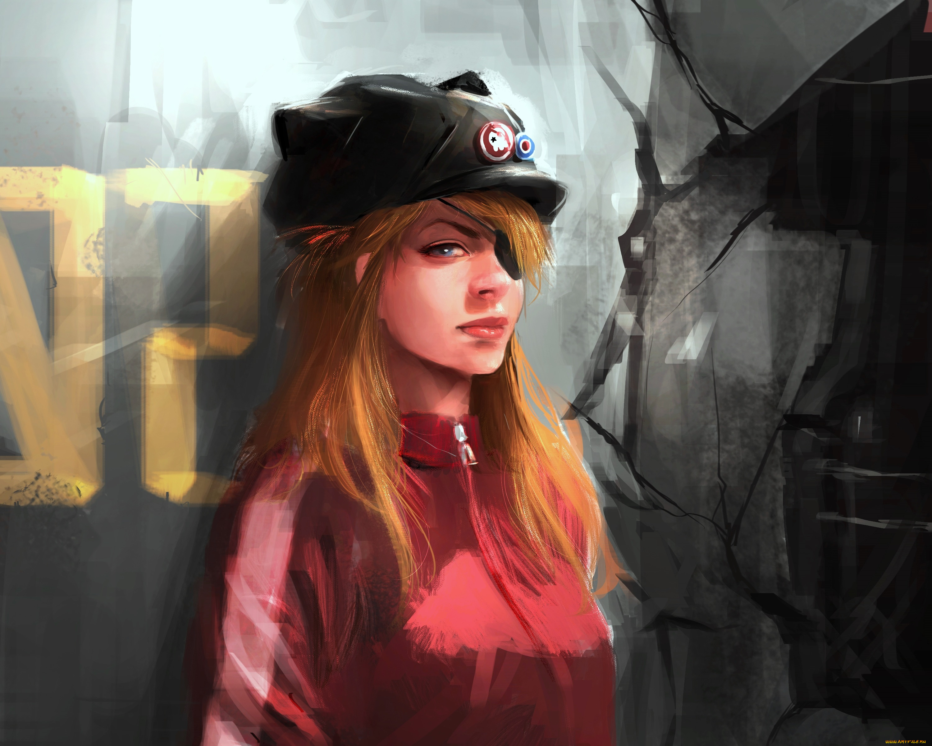 разное, арты, арт, девушка, евангелион, аниме