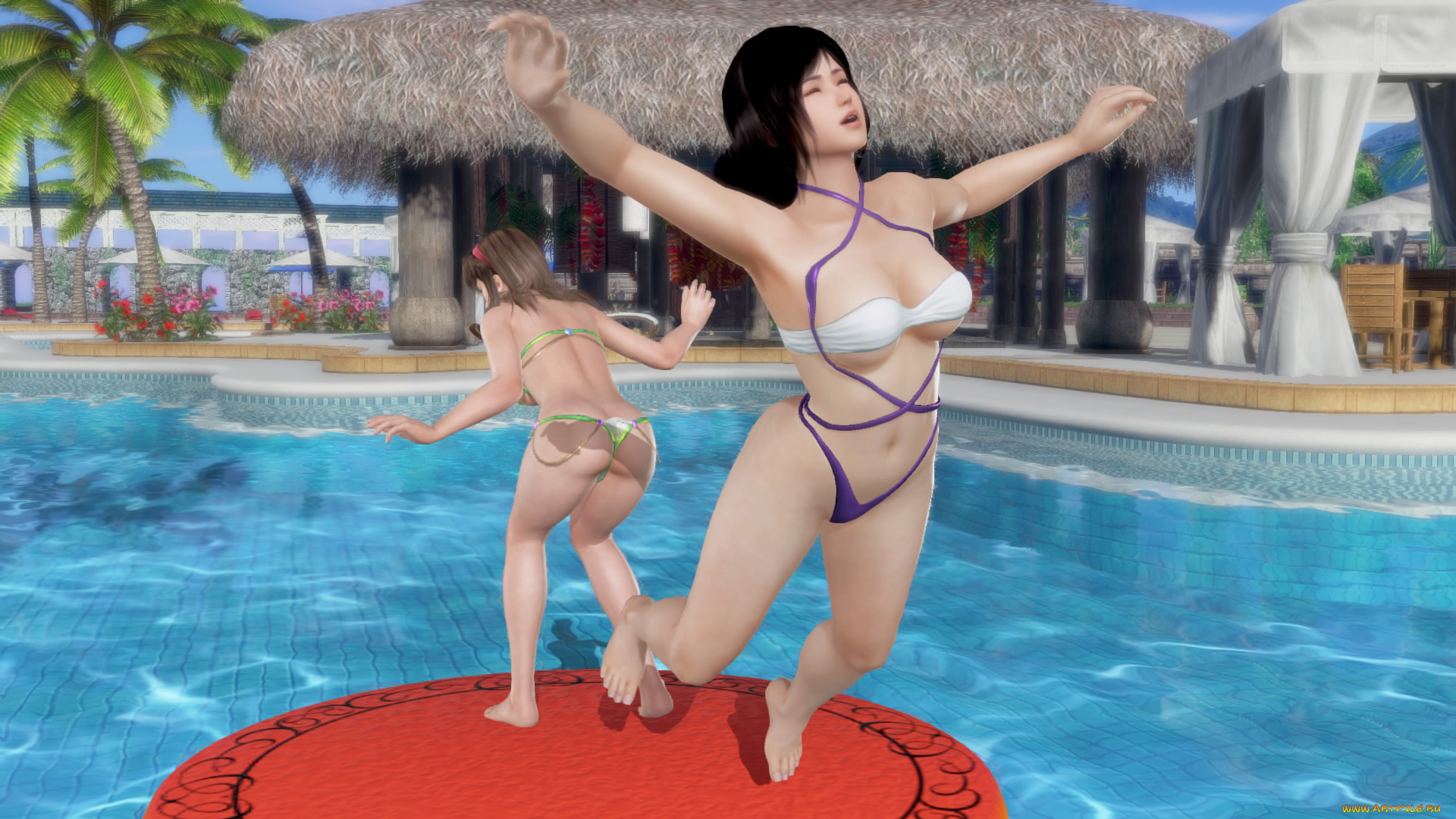 3д, графика, люди, , people, девушки, взгляд, фон