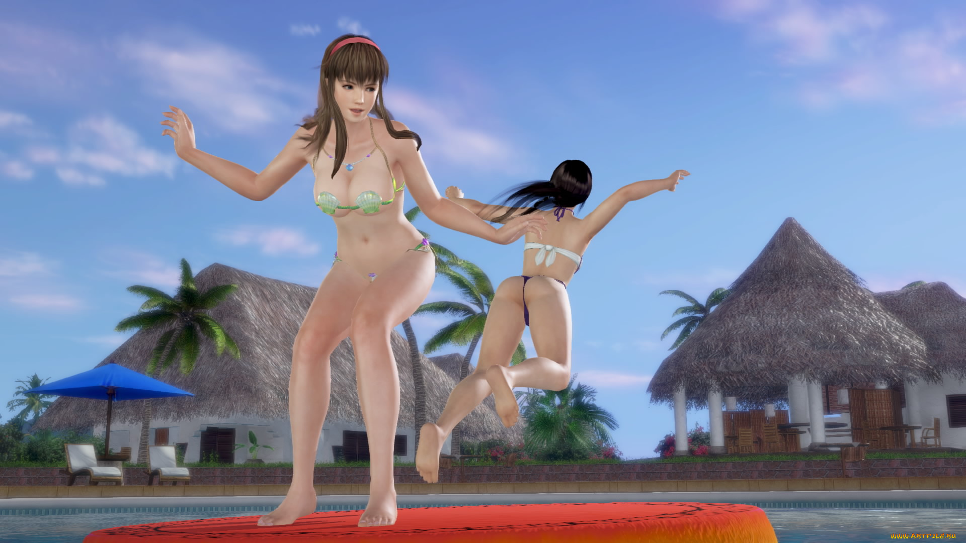 3д, графика, люди, , people, девушки, взгляд, фон