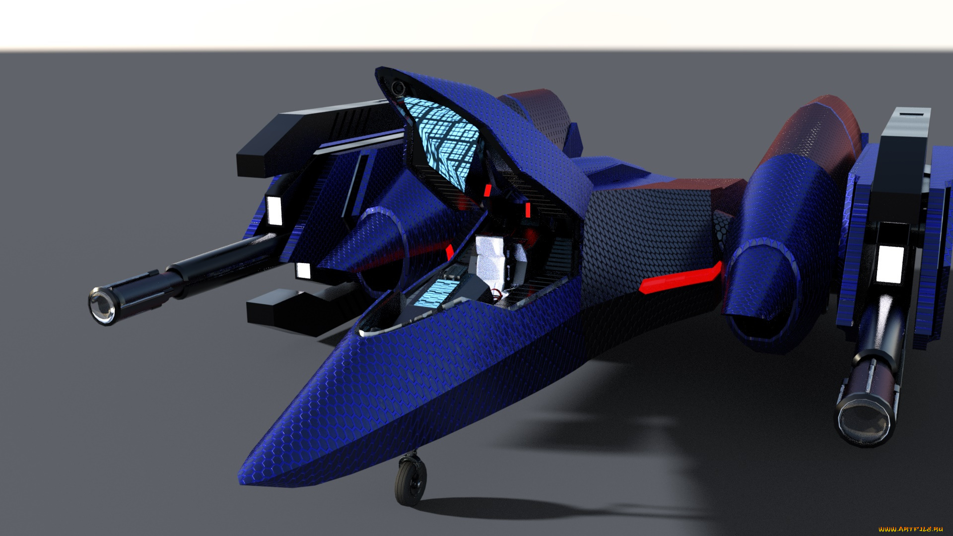 3д, графика, моделирование, , modeling, оружие