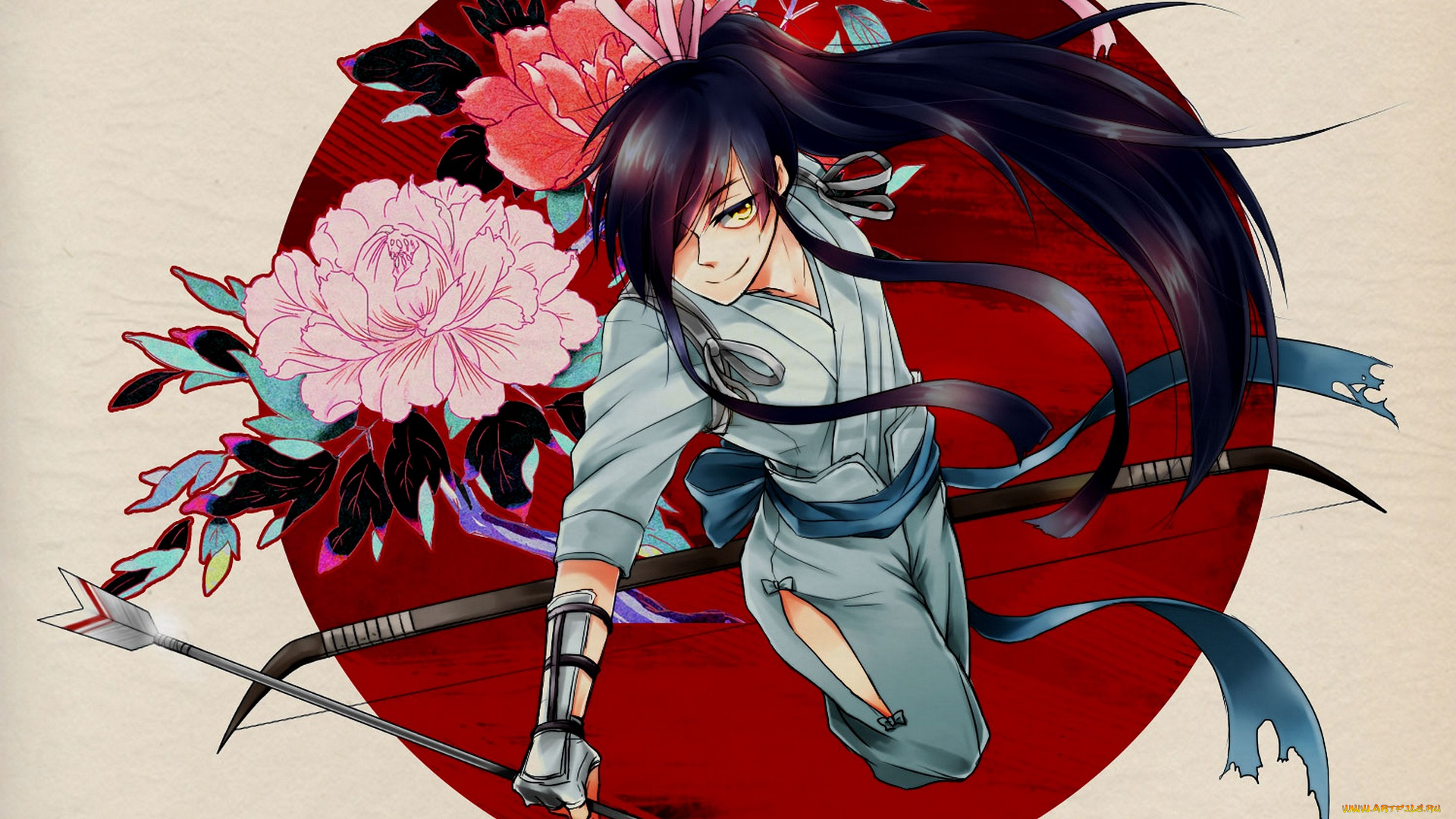 аниме, drifters, самурай