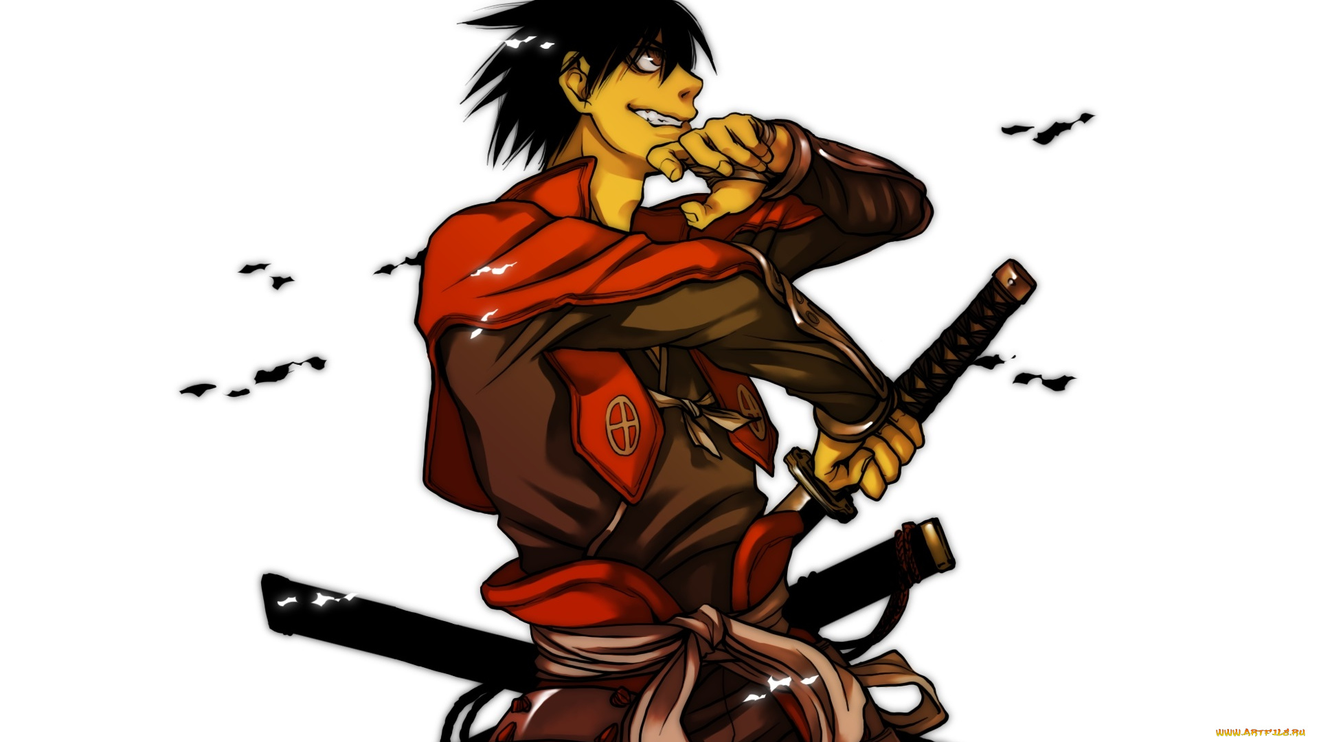 аниме, drifters, shimazu, toyohisa