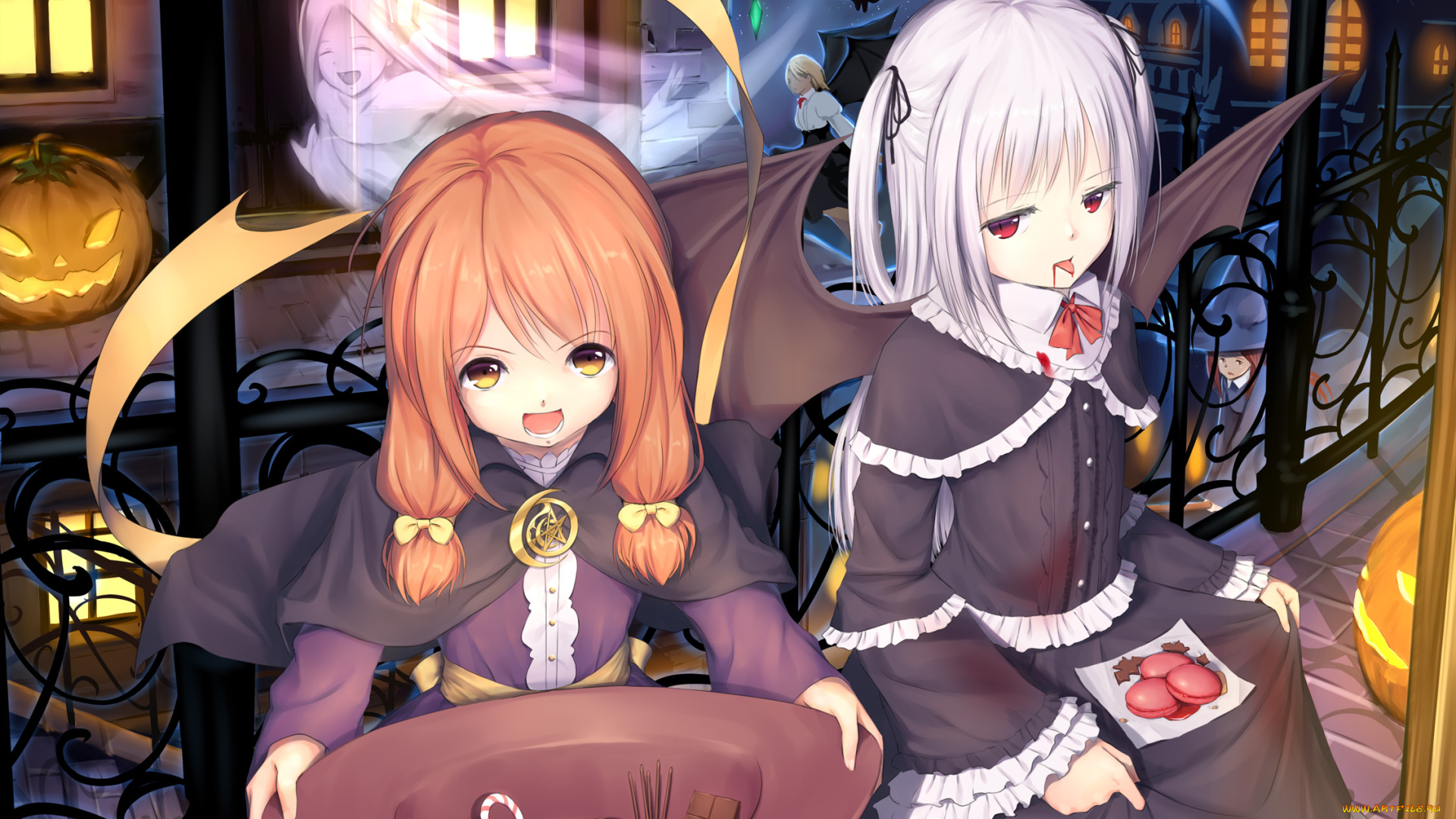 аниме, магия, , колдовство, , halloween, хеллоуин