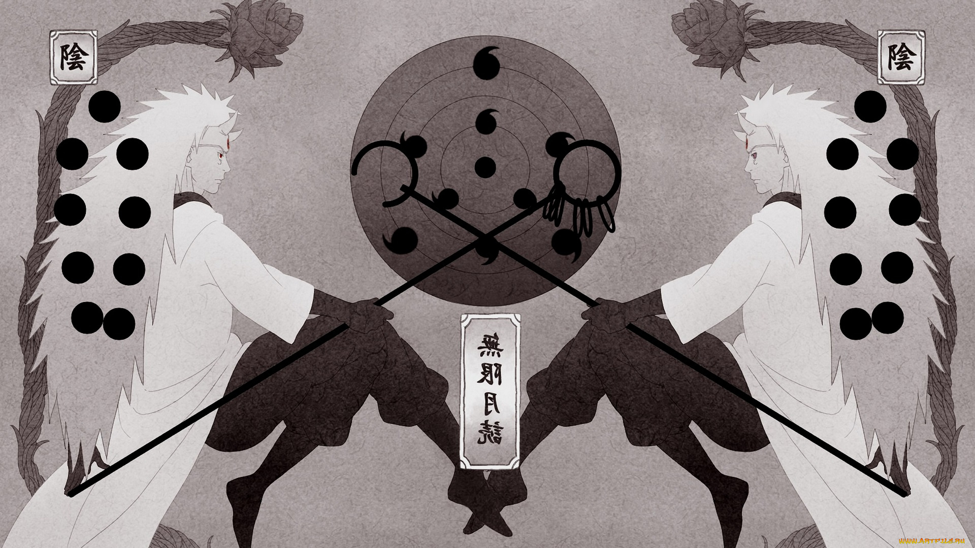 аниме, naruto, мадара