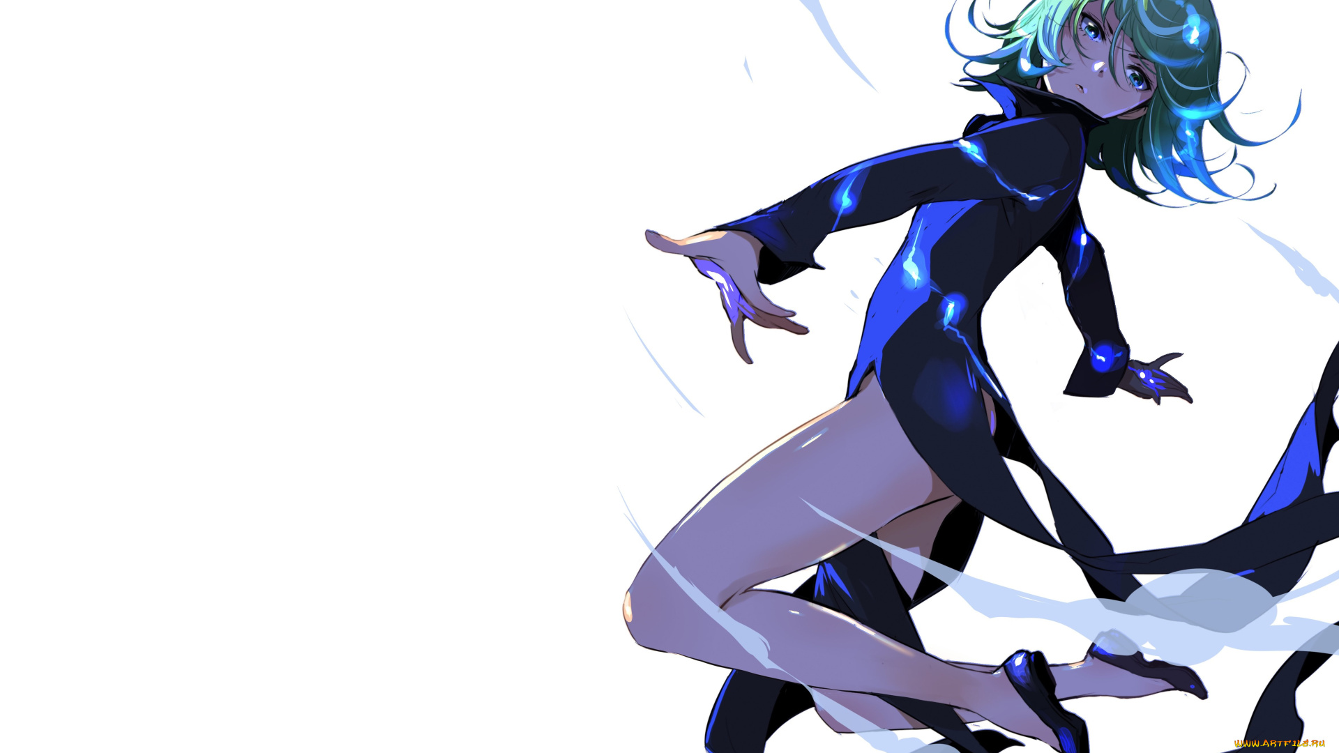 аниме, one, punch, man, tatsumaki