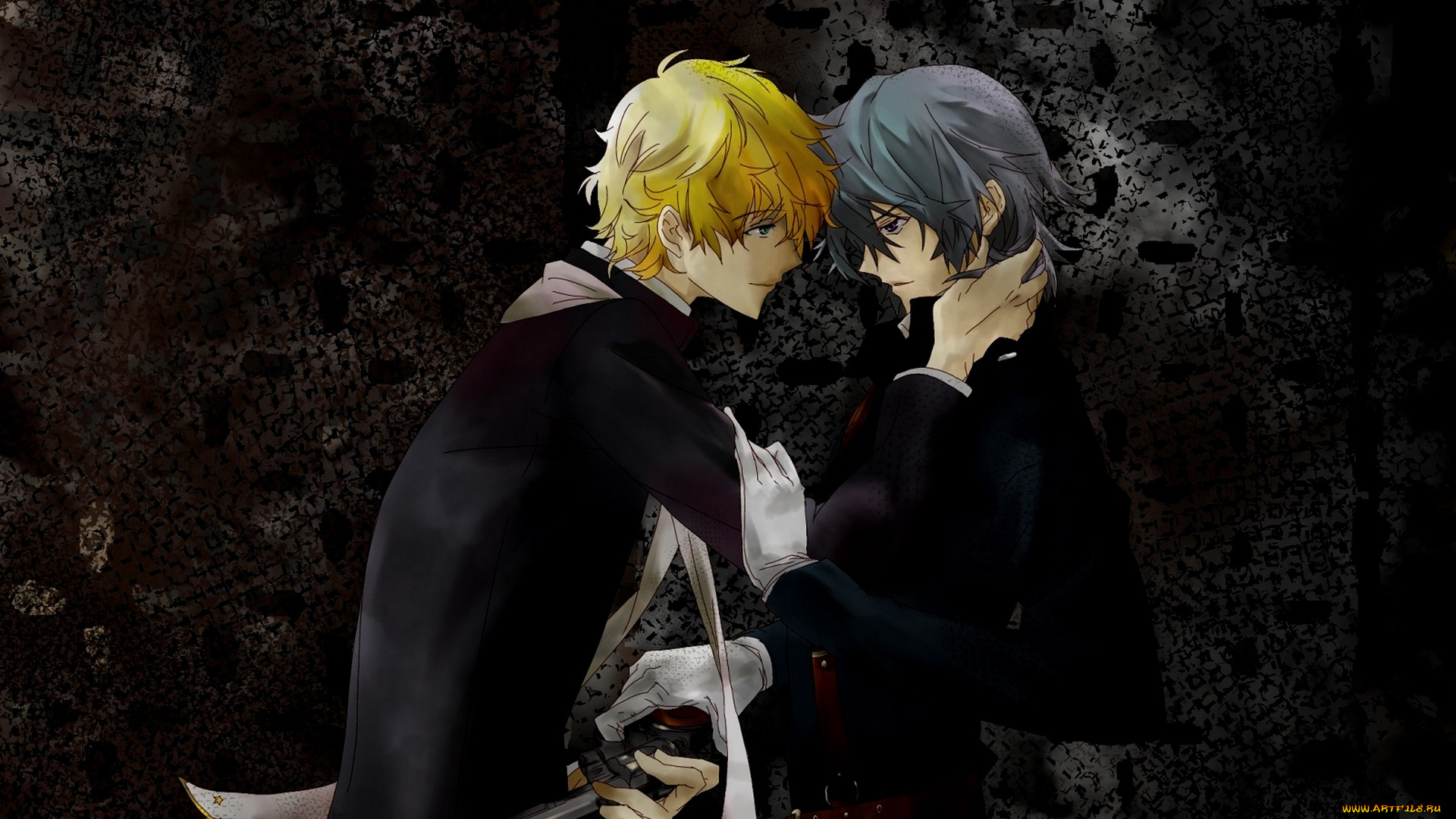 аниме, shiki, парни