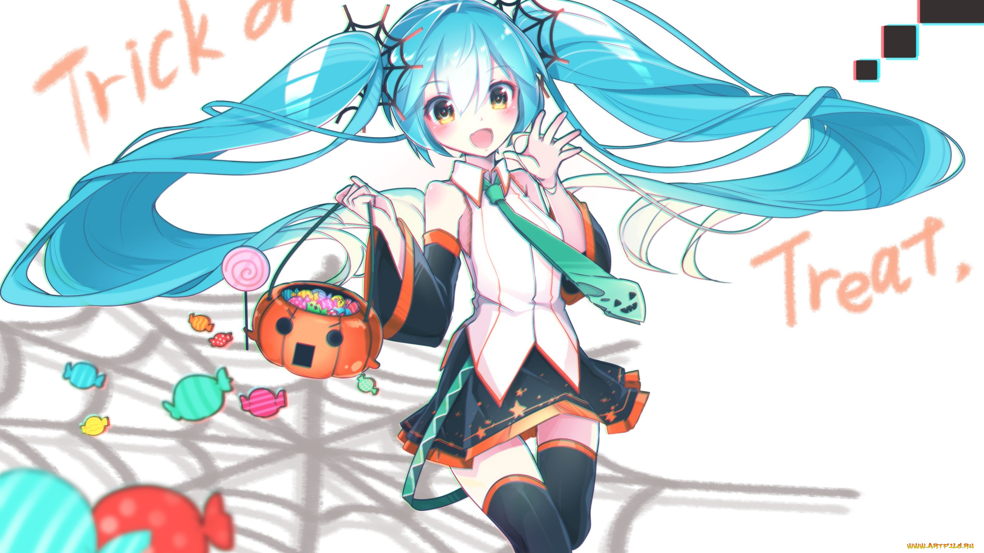 аниме, vocaloid, hatsune, miku
