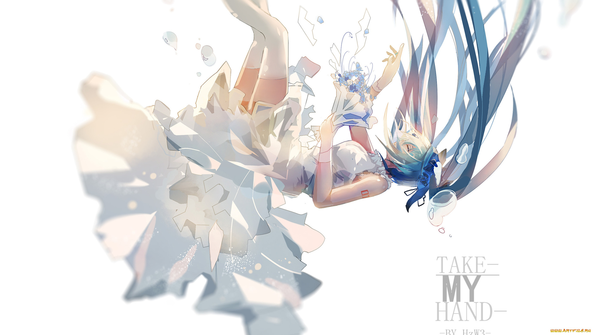 аниме, vocaloid, hatsune, miku