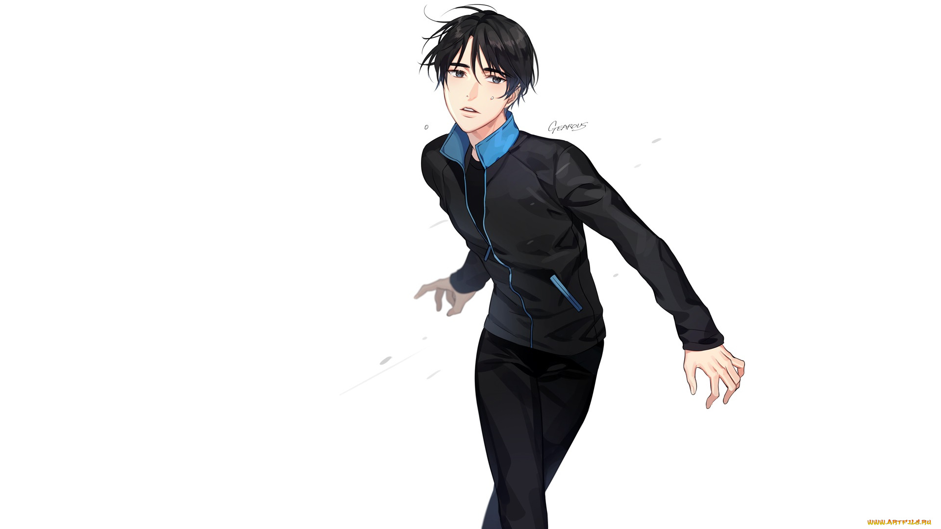 аниме, yuri, on, ice, lee, seung-gil