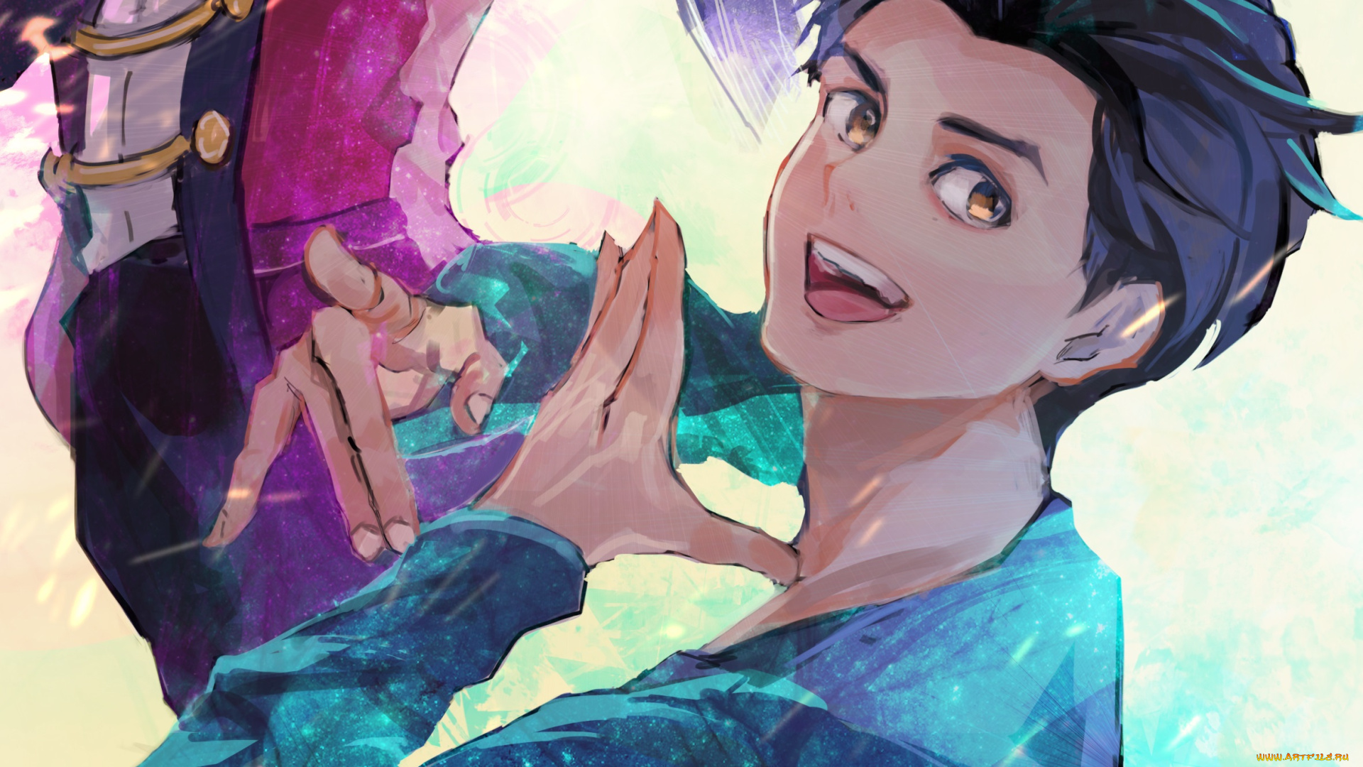 аниме, yuri, on, ice, парень