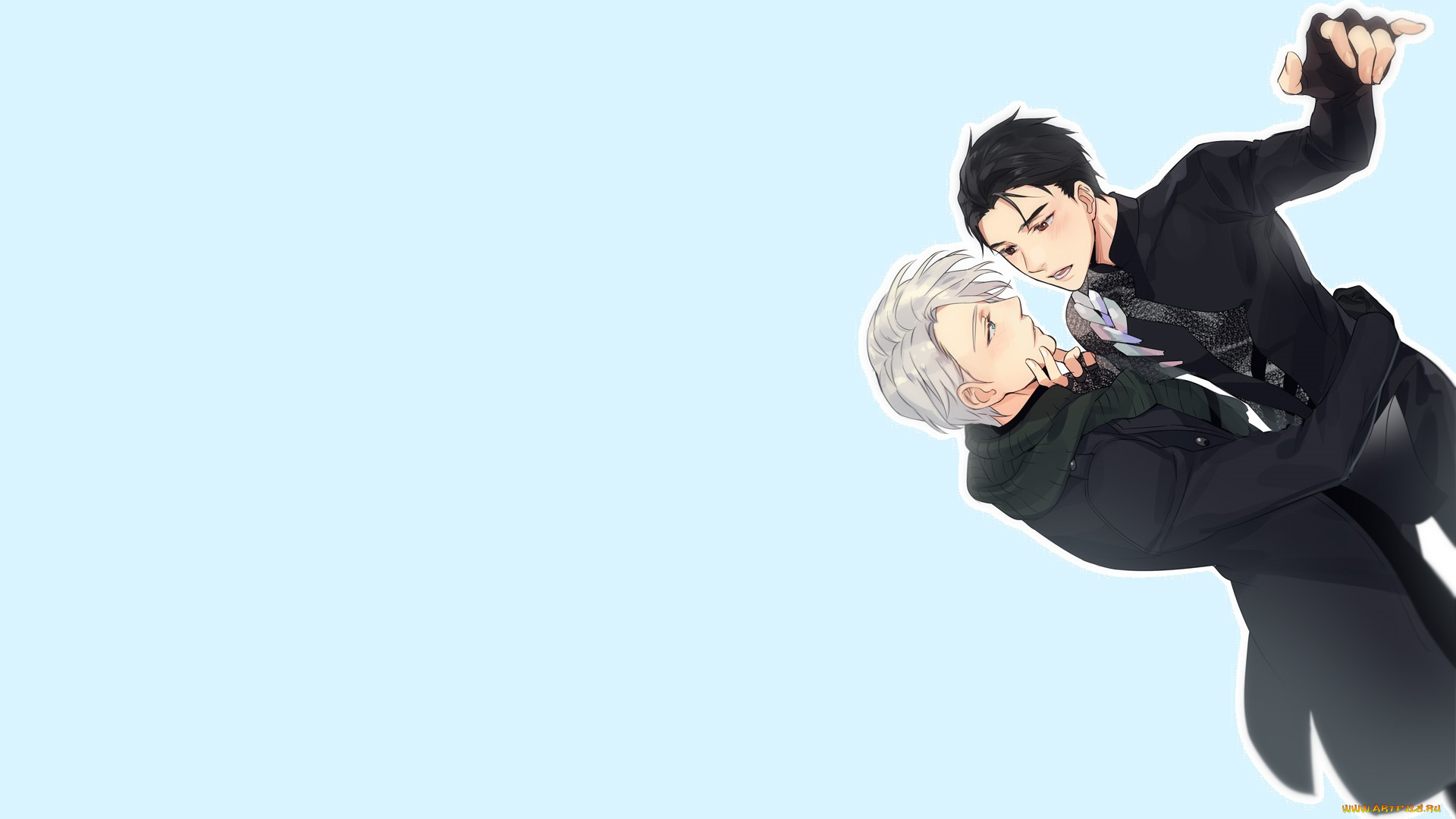 аниме, yuri, on, ice, персонажи, парни