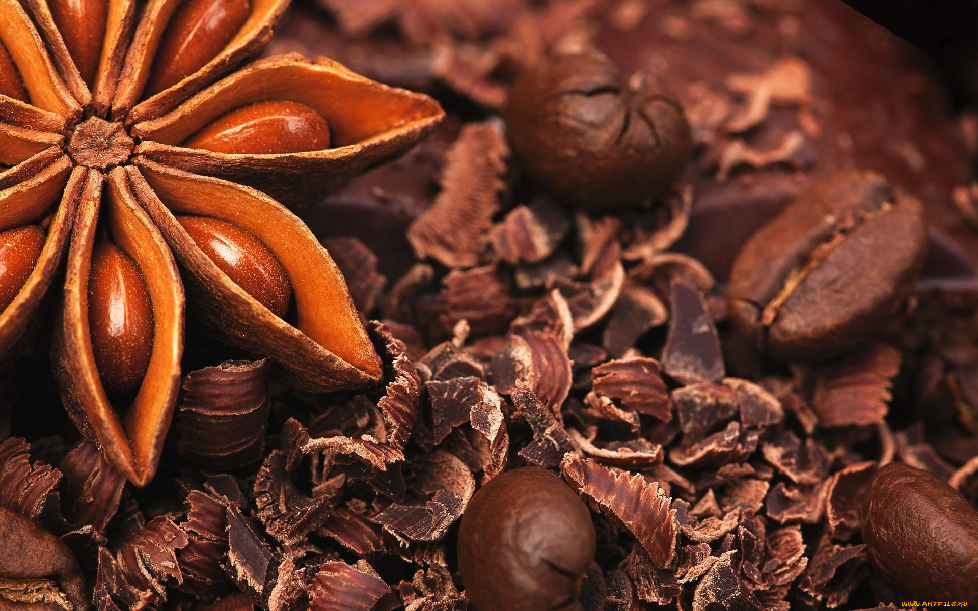 еда, конфеты, , шоколад, , сладости, стружка, ваниль, шоколад, зерна, кофе