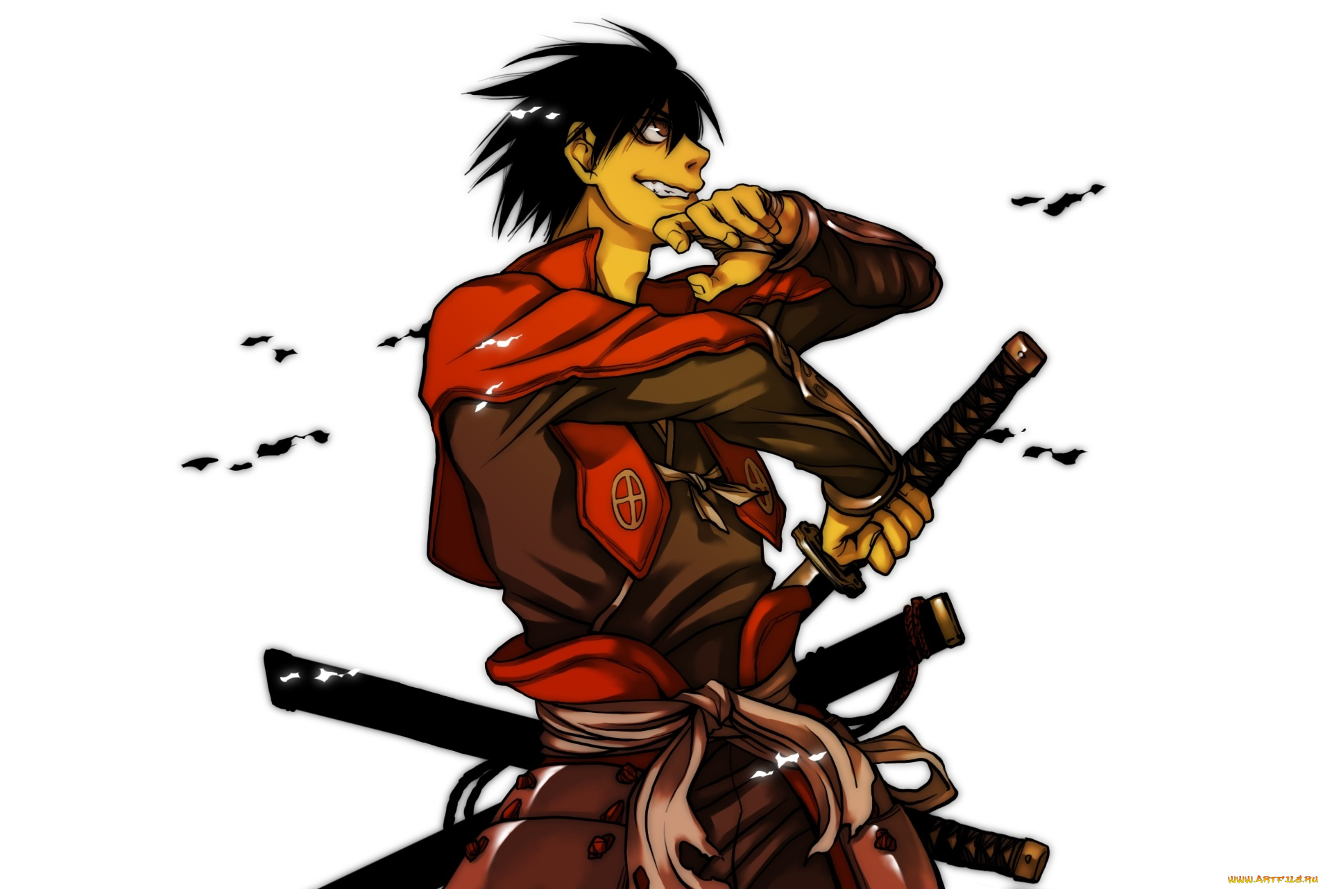 аниме, drifters, shimazu, toyohisa