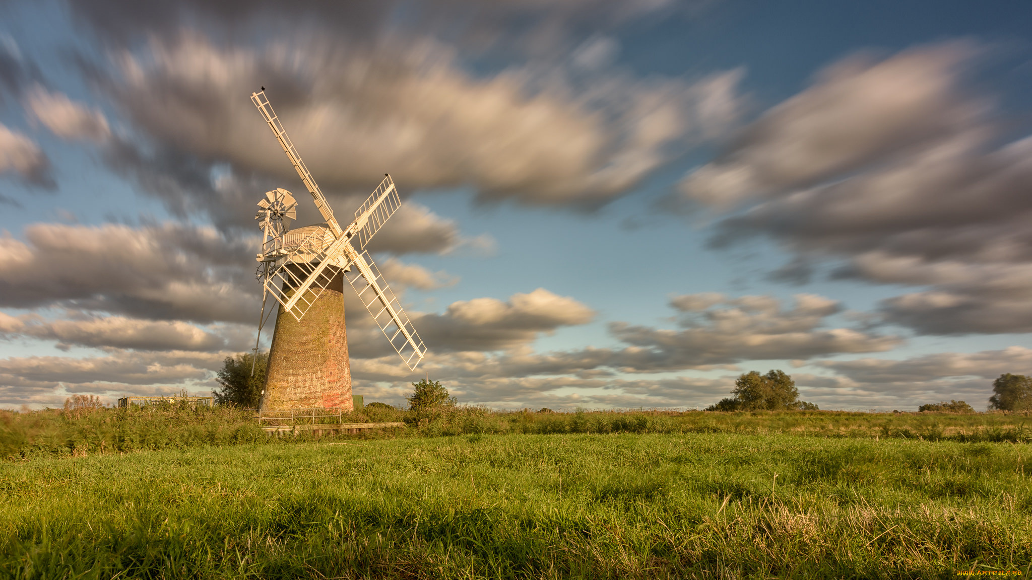 разное, мельницы, мельня