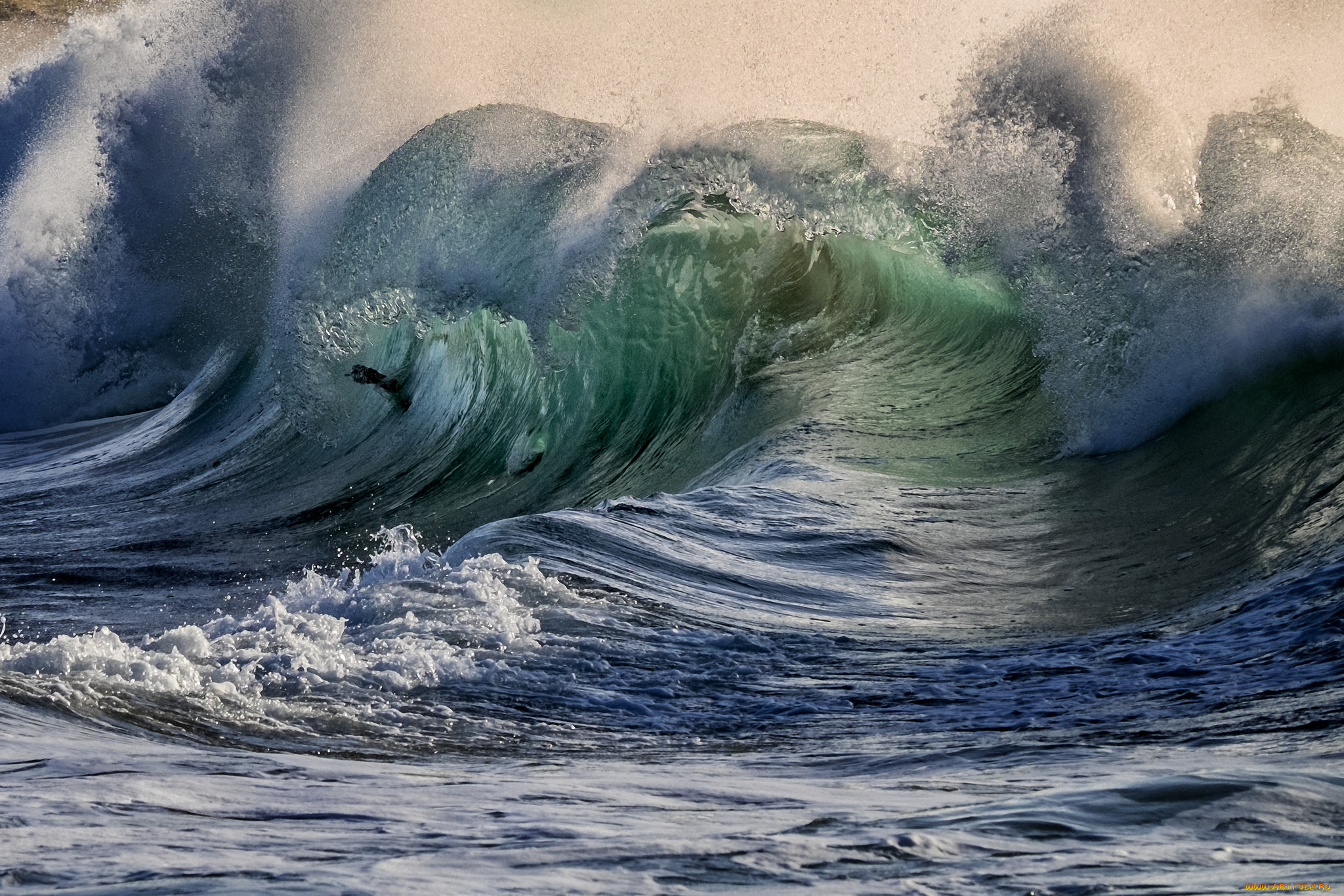 природа, стихия, шторм