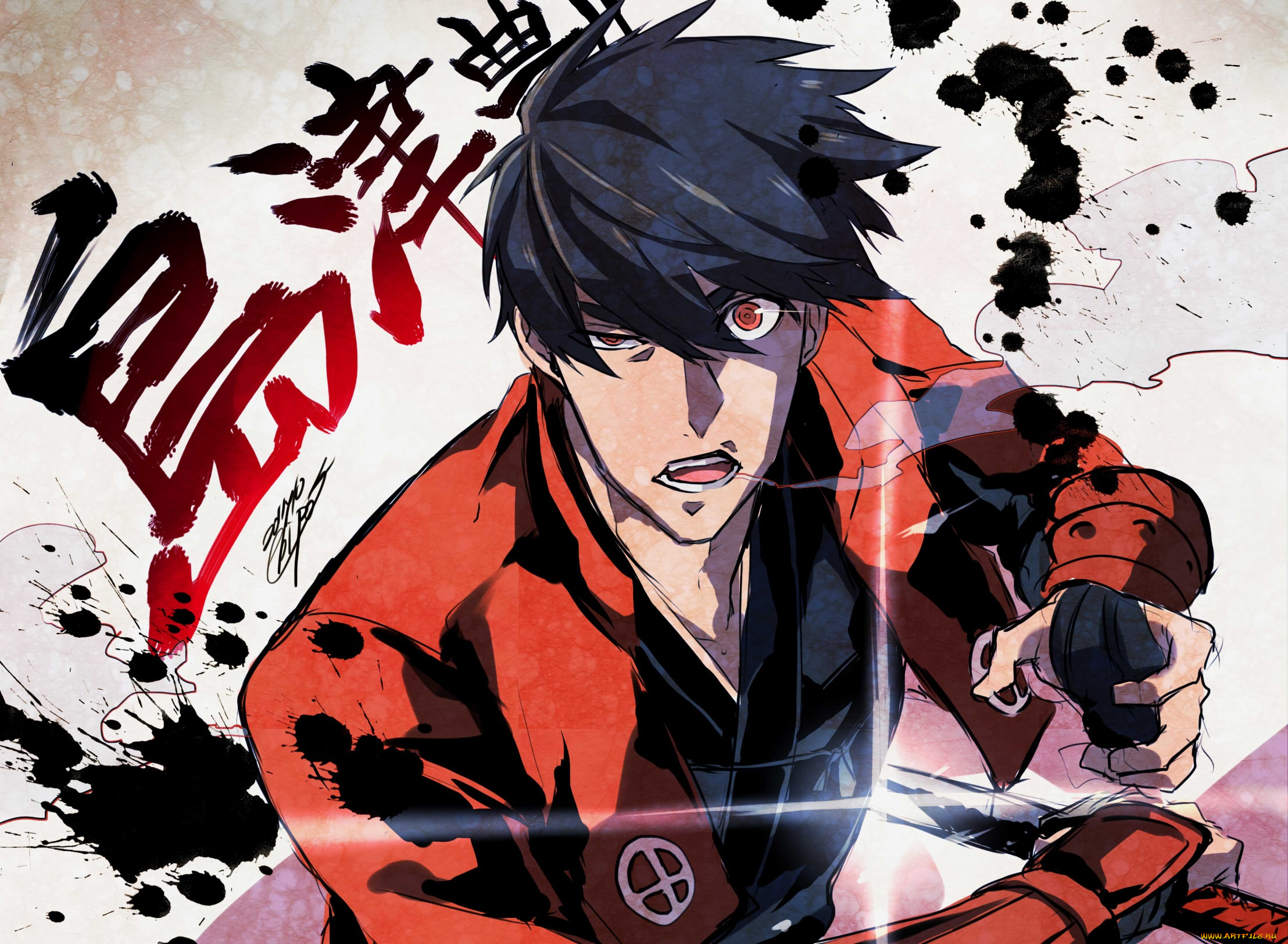 аниме, drifters, shimazu, toyohisa