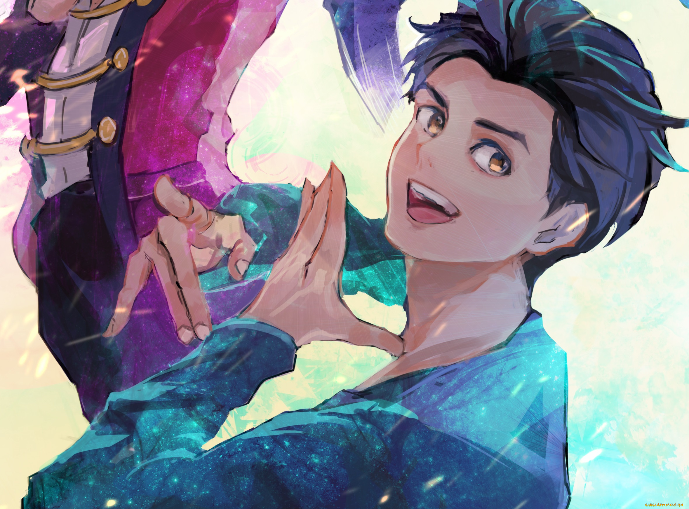 аниме, yuri, on, ice, парень