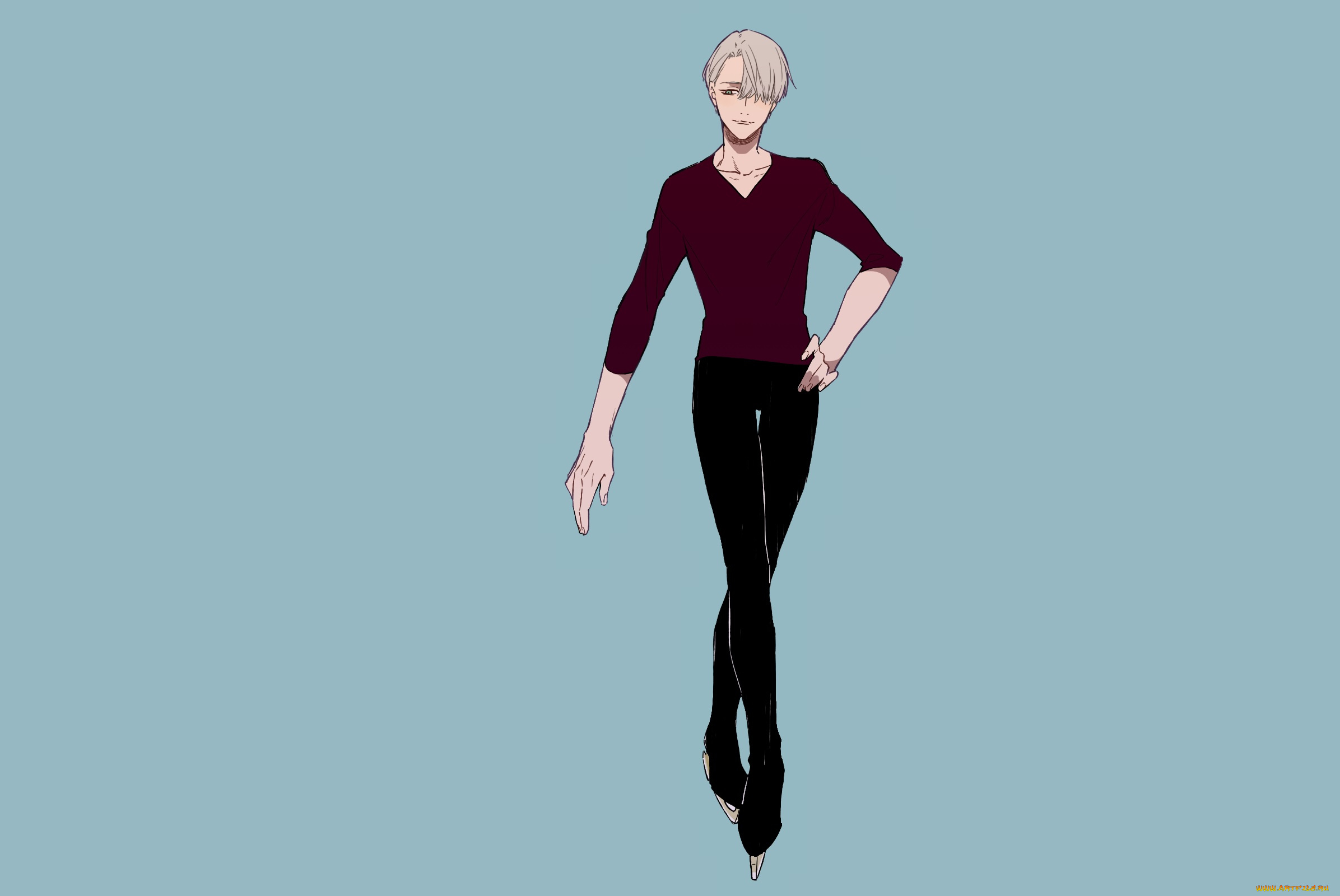 аниме, yuri, on, ice, victor, nikiforov