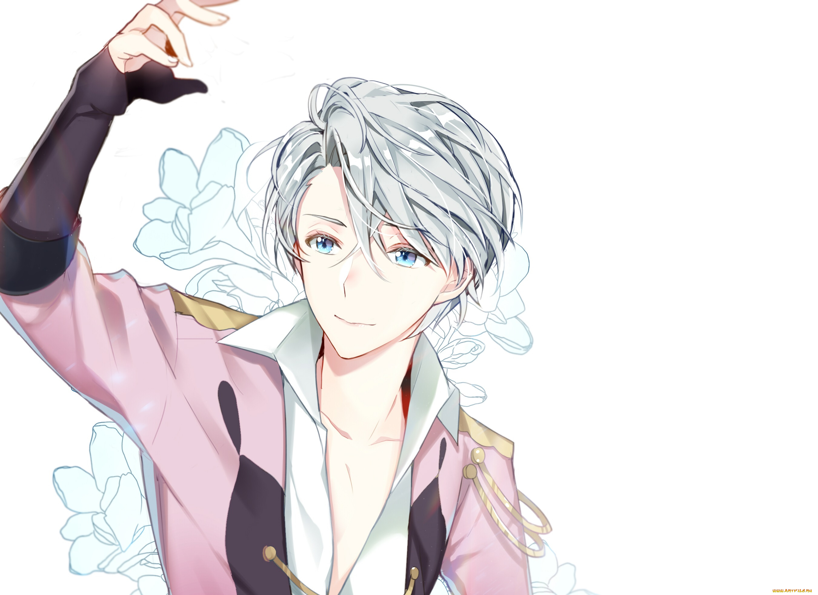 аниме, yuri, on, ice, victor, nikiforov