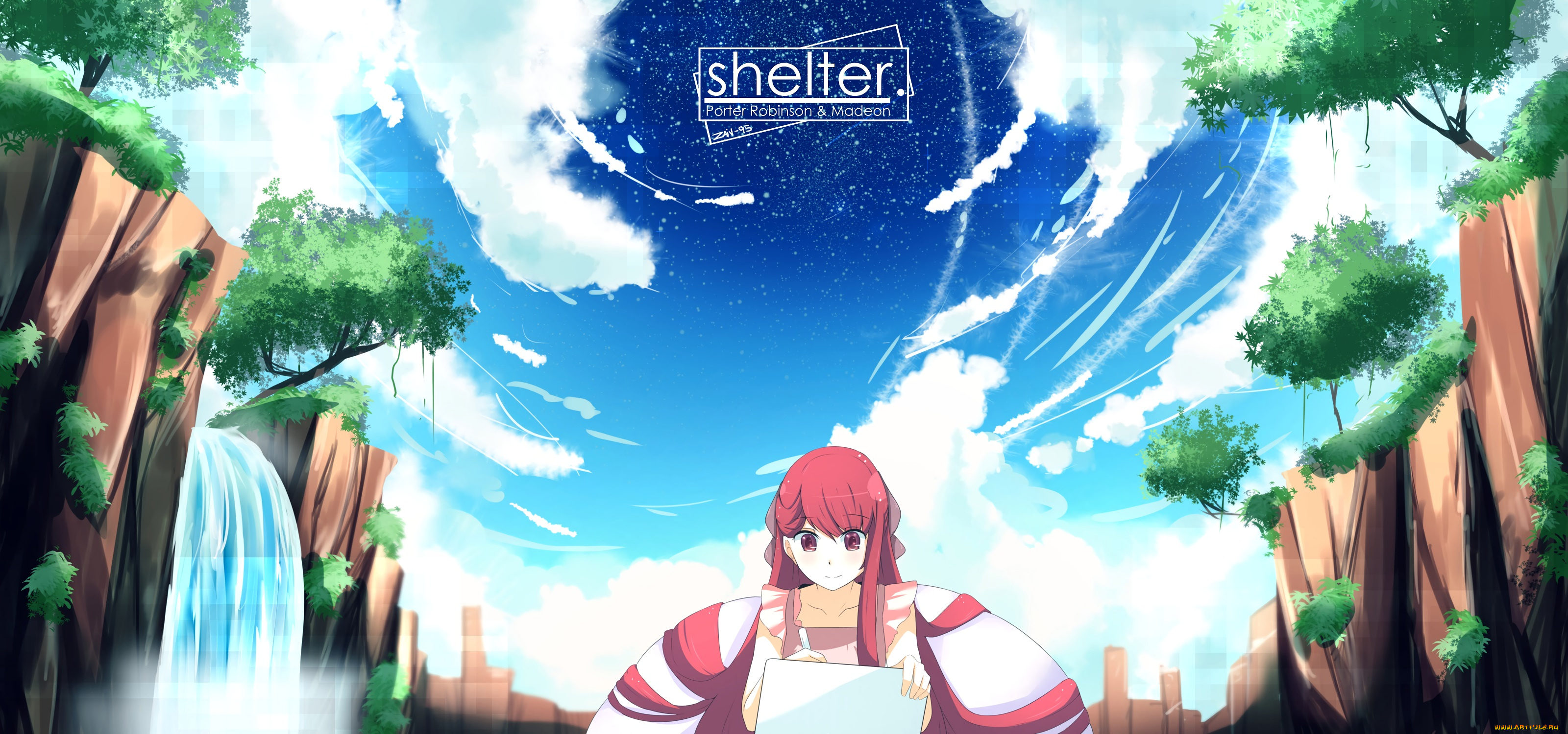аниме, shelter, rin