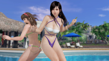 Картинка 3д+графика люди+ people девушки взгляд фон