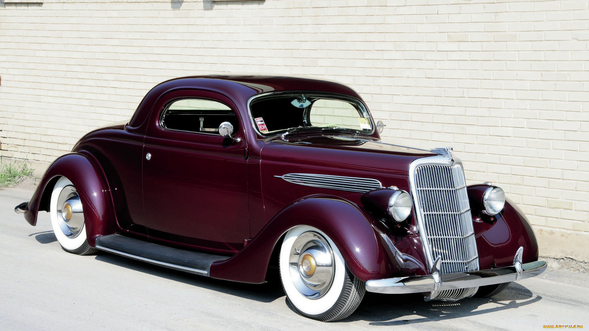 1935-ford-three-window-coupe, автомобили, custom, classic, car, ford