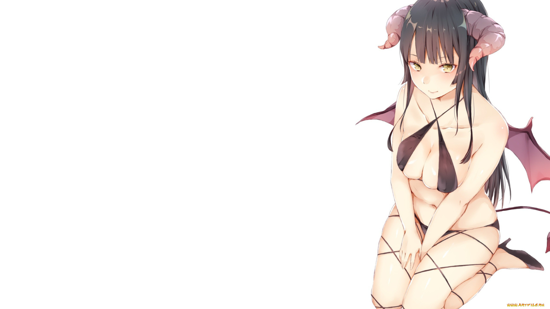 аниме, ангелы, , демоны, succubus, manga, chest, demon, moe, large, big, boobs, japonese, bishojo, kawaii