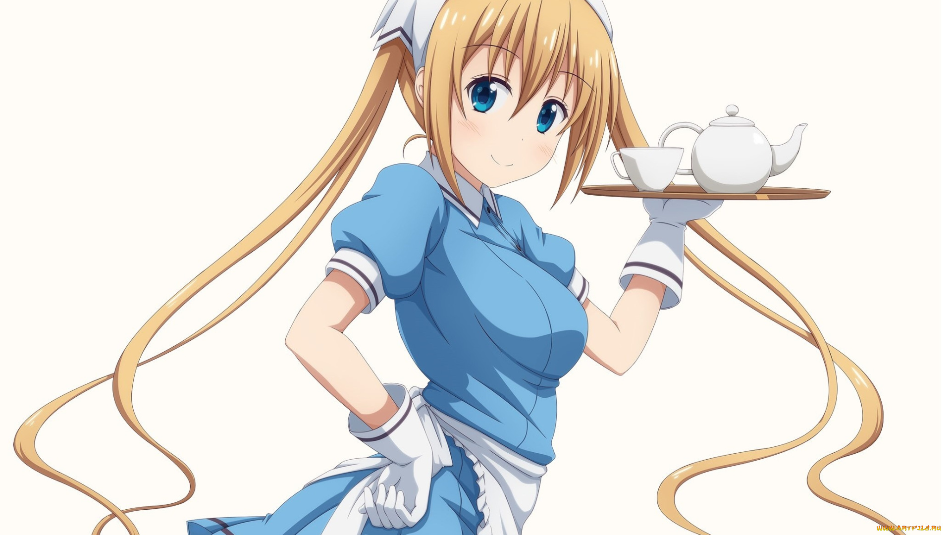 аниме, blend, s, фон, взгляд, девушка