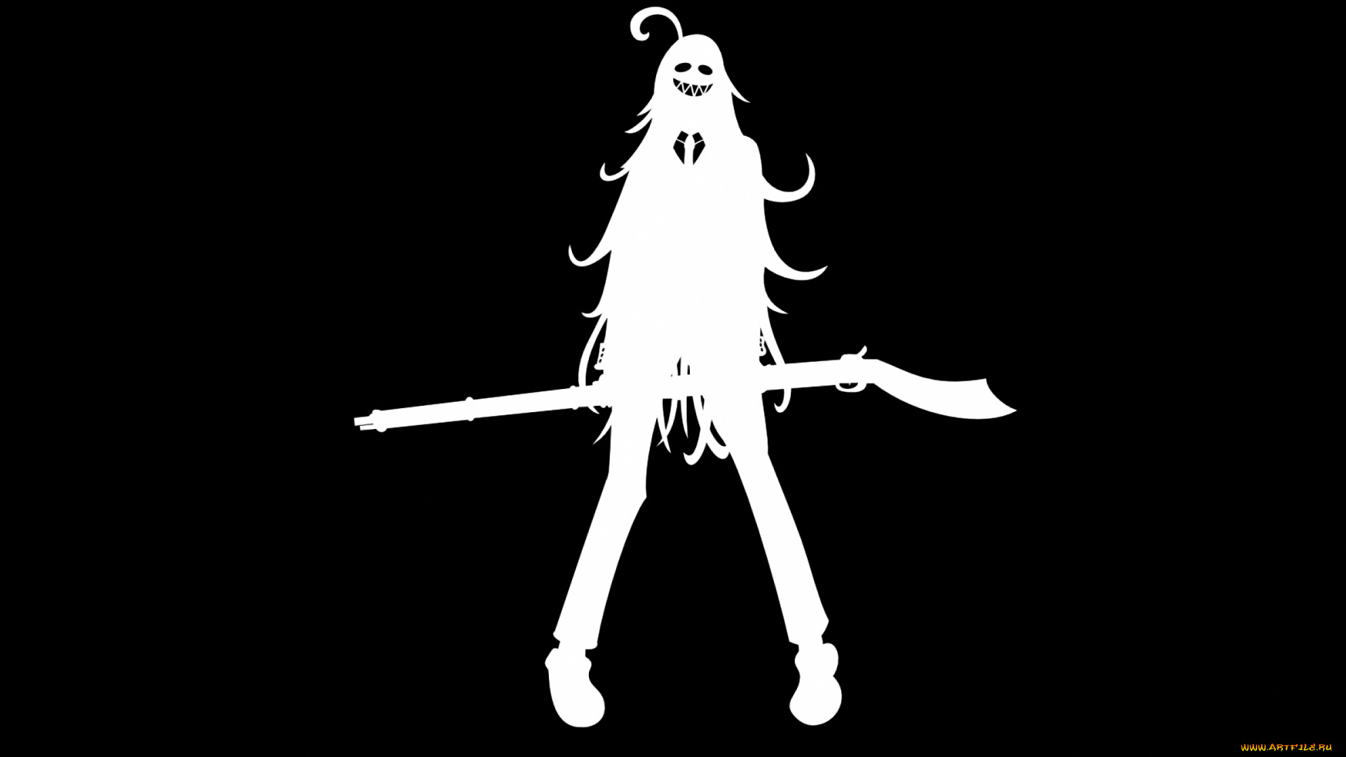 аниме, hellsing, ружье, rip, van, вампир, winkle