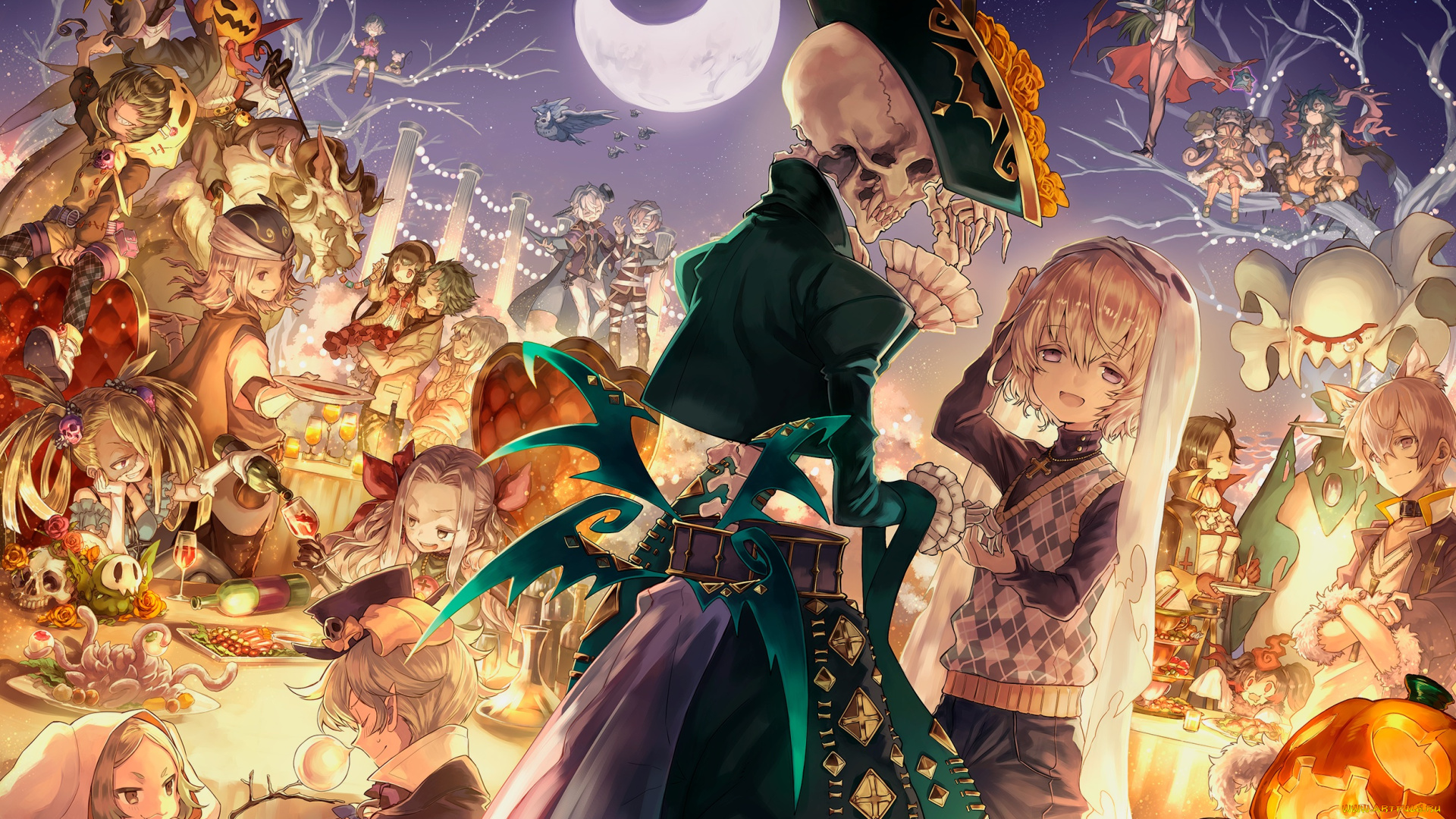 аниме, магия, , колдовство, , halloween, merc, storia