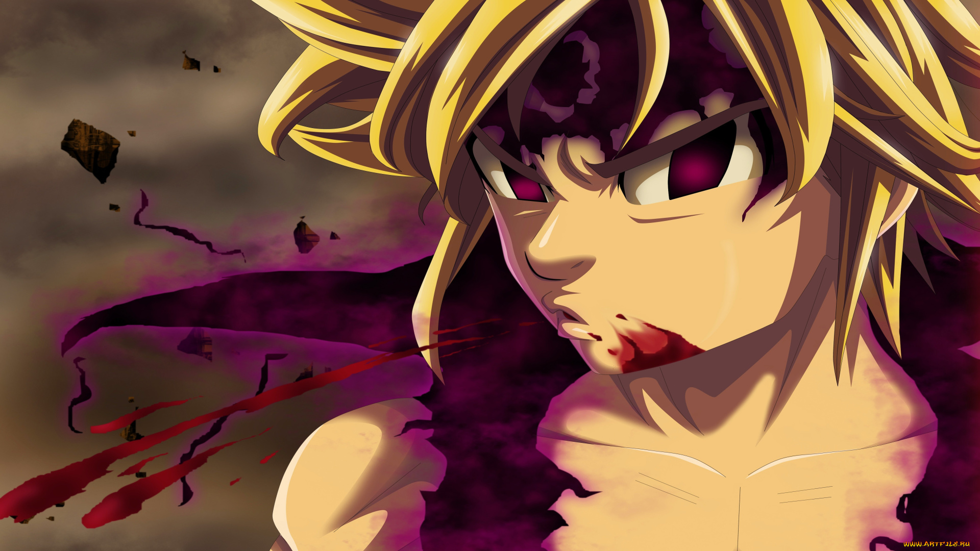 аниме, nanatsu, no, taizai, the, seven, deadly