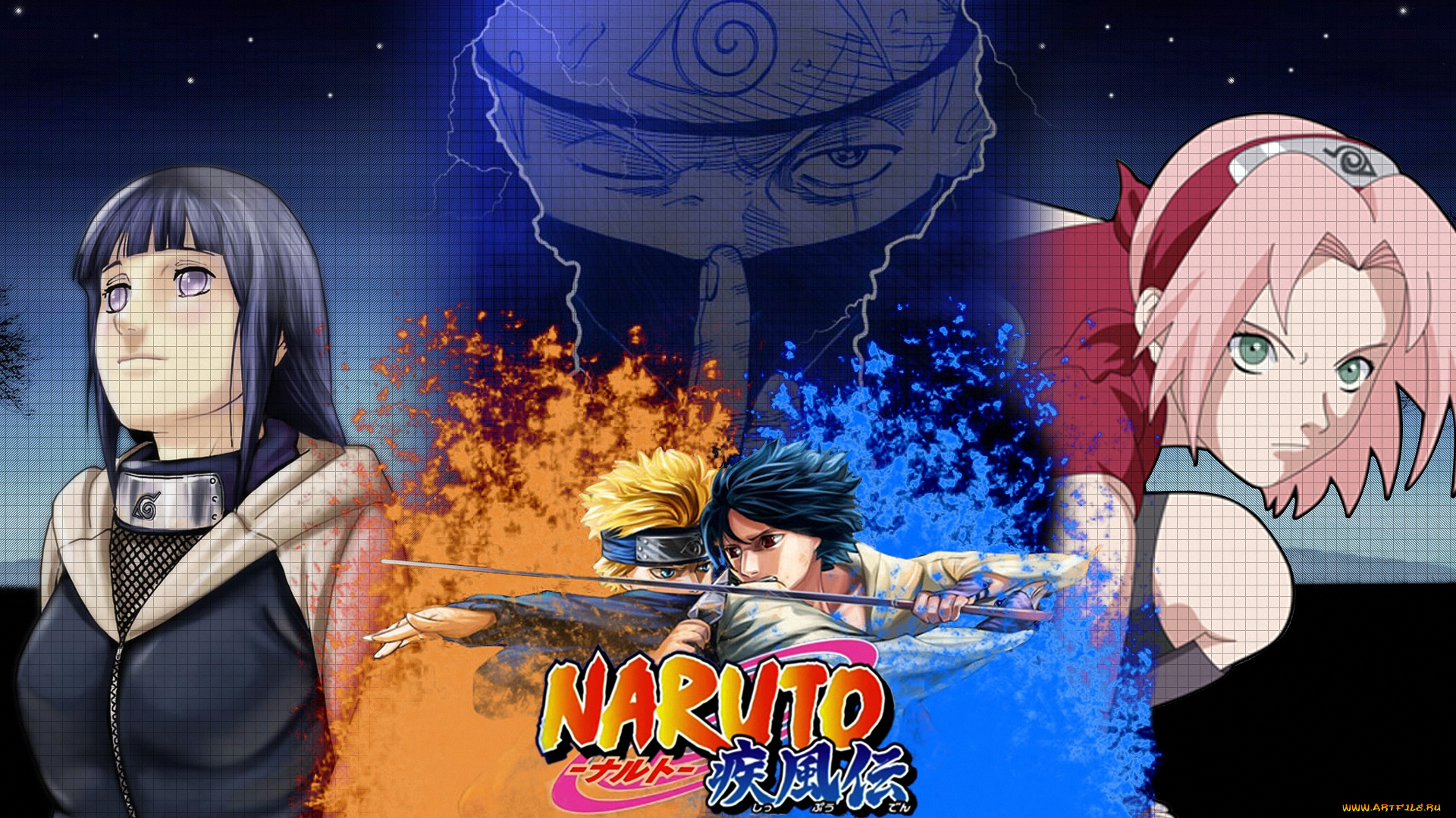 аниме, naruto, sakura, uchiha, uzumaki, sasuke, hinata, оружие, shinobi, kakashi, hatake