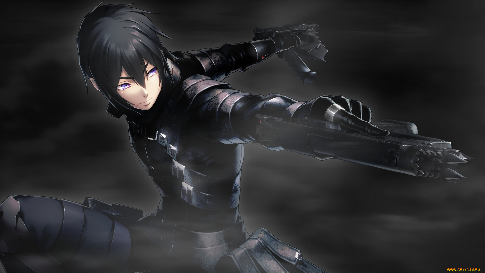 аниме, tokyo, necro, парень