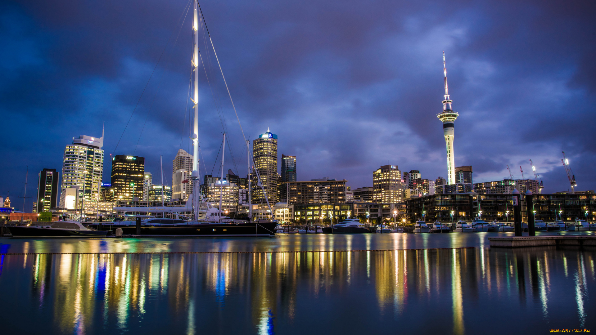 auckland, city, города, окленд, , новая, зеландия, простор