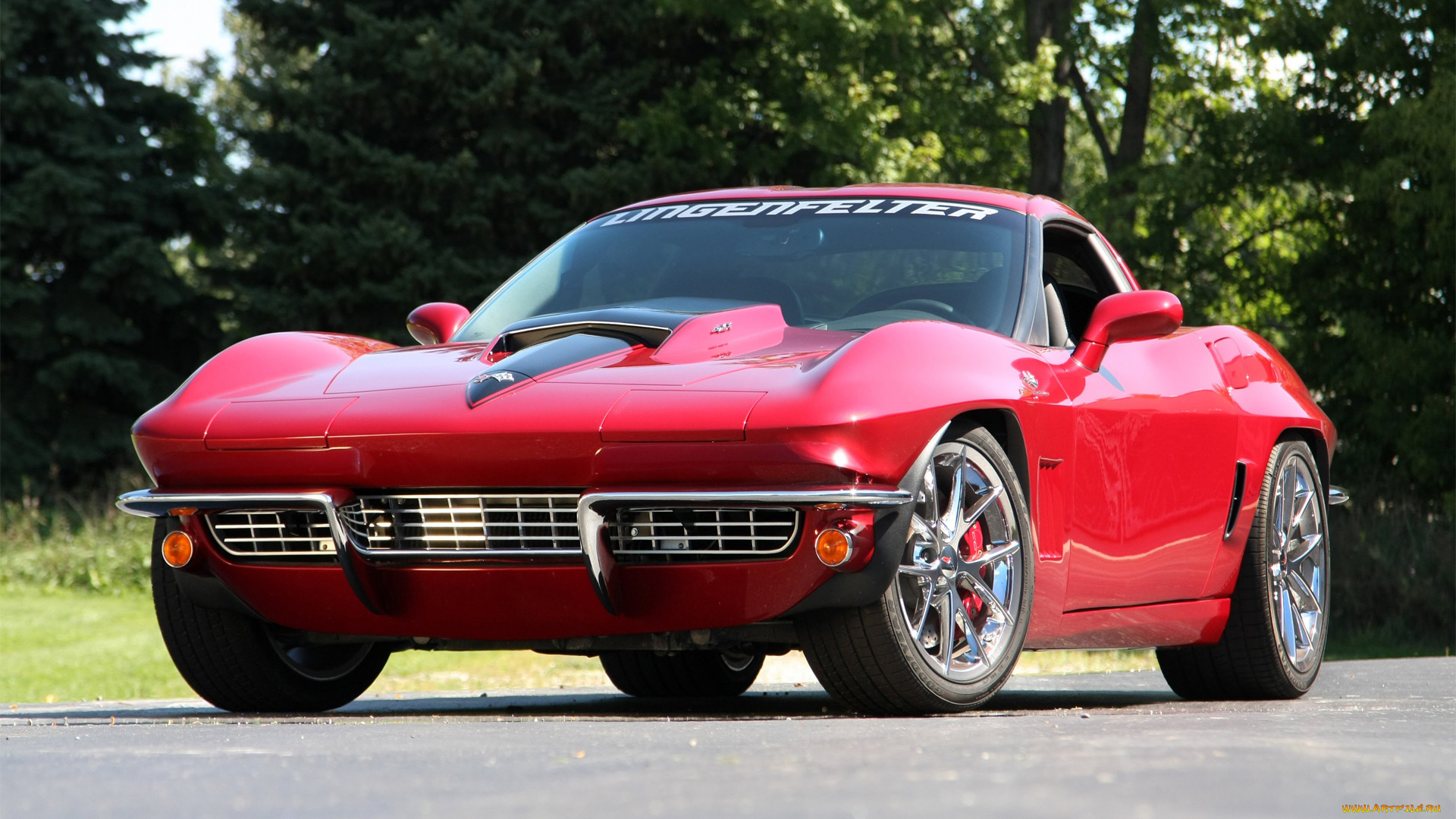 автомобили, corvette