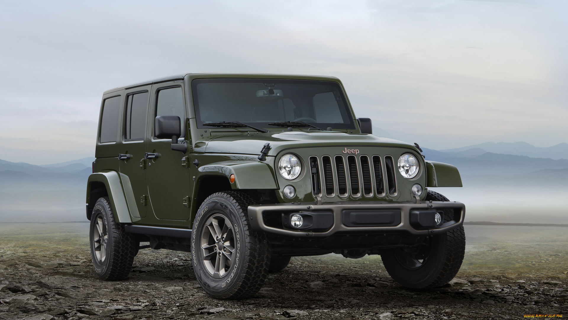 jeep, wrangler, unlimited, 75th, anniversary, edition, 2016, автомобили, jeep, edition, anniversary, 75th, unlimited, wrangler, 2016