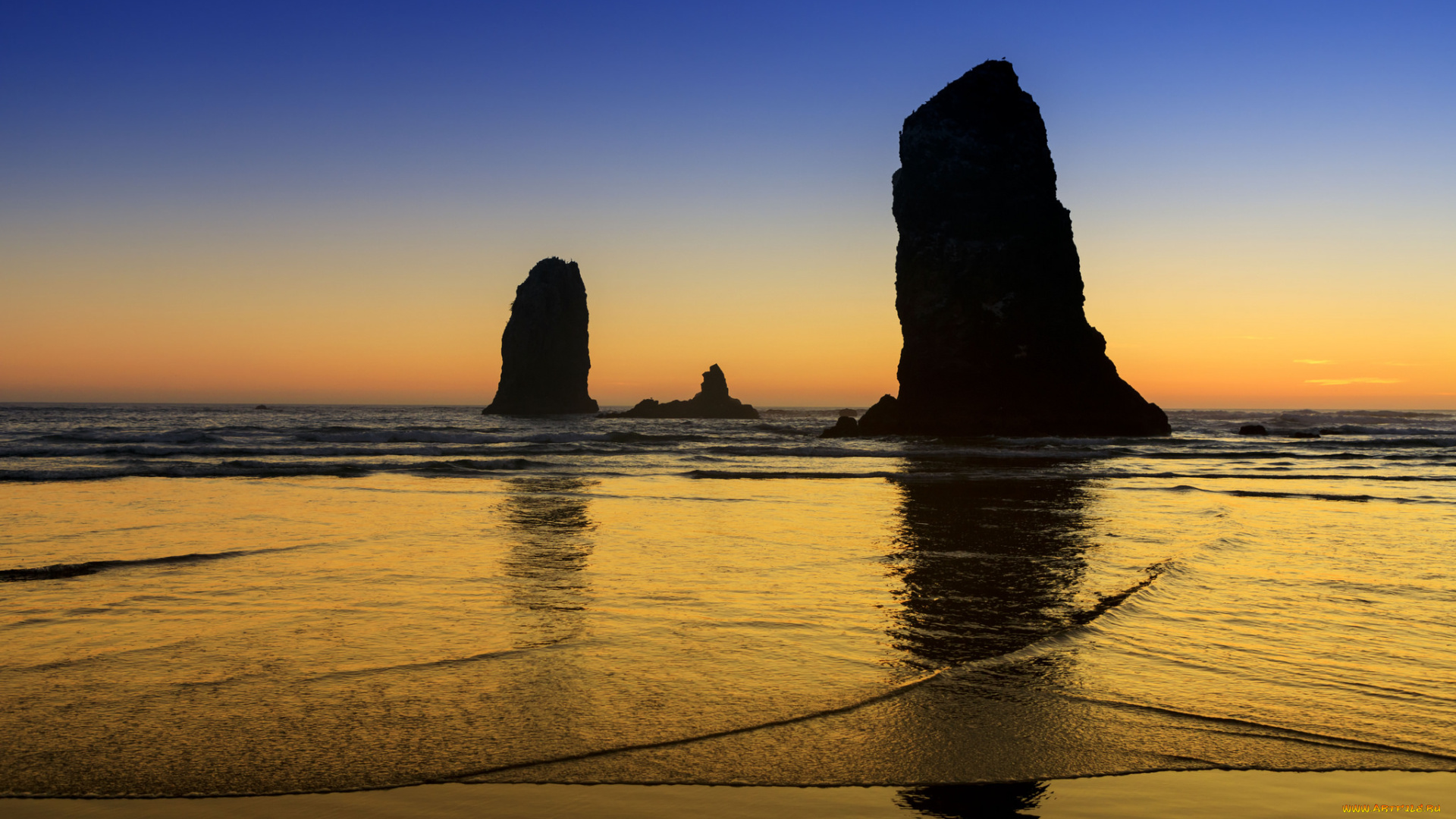 природа, побережье, простор