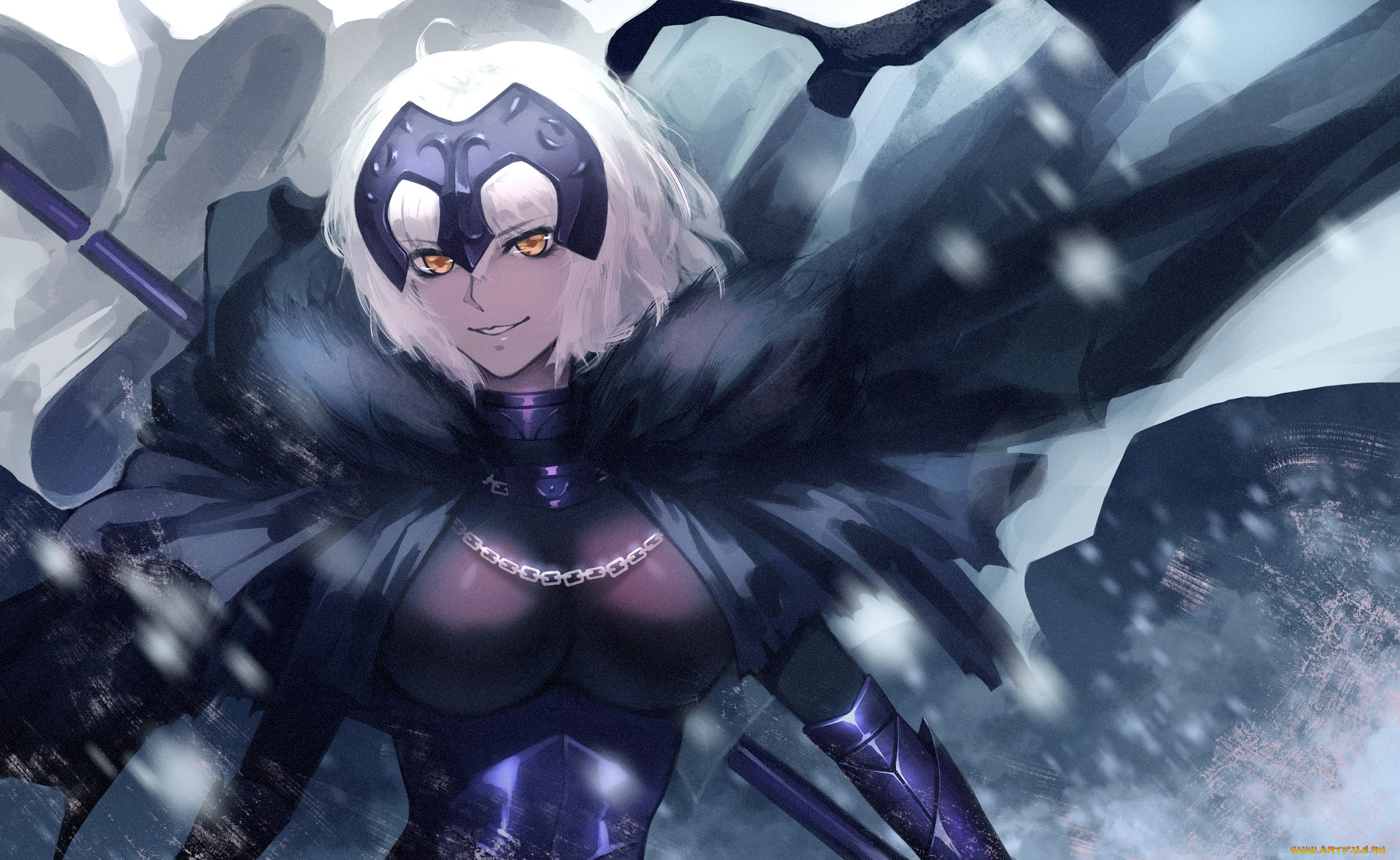 аниме, fate, stay, night, jeanne, alter