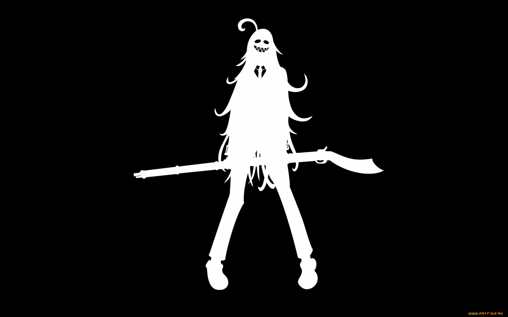 аниме, hellsing, ружье, rip, van, вампир, winkle