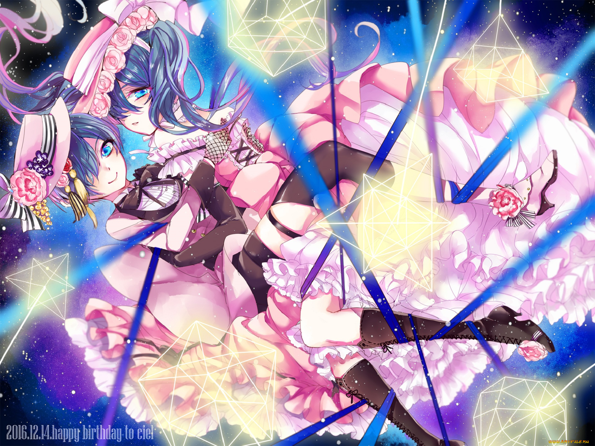 аниме, kuroshitsuji, ciel, phantomhive