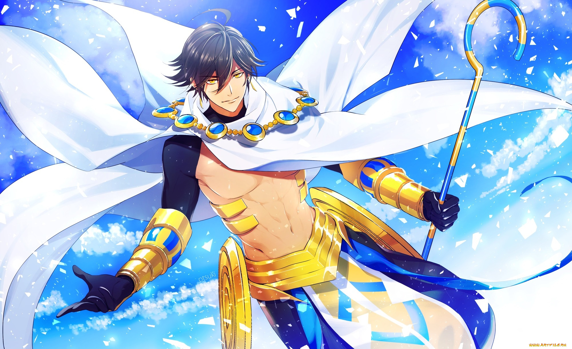 аниме, fate, stay, night, парень