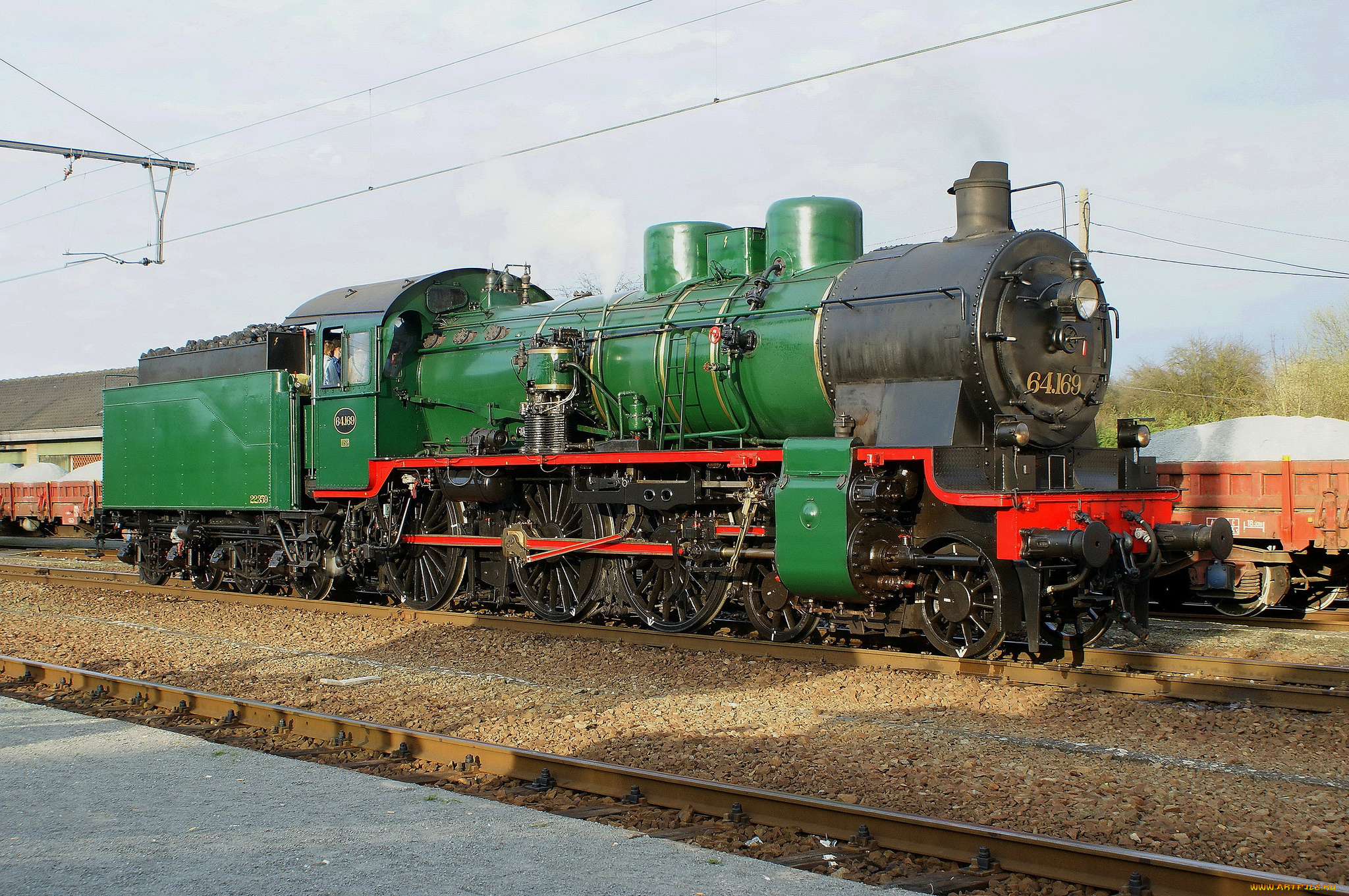 техника, паровозы, состав, локомотив