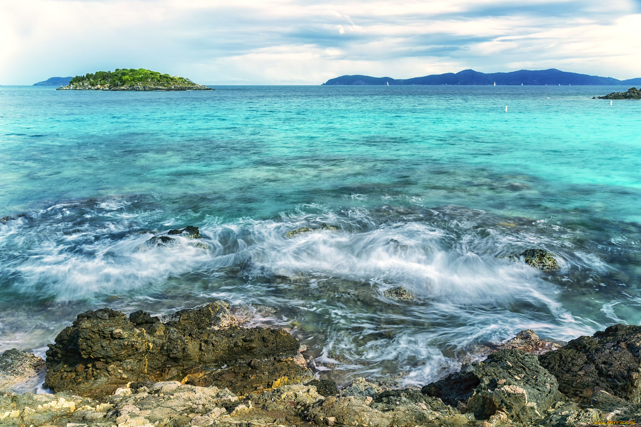 природа, моря, океаны, простор