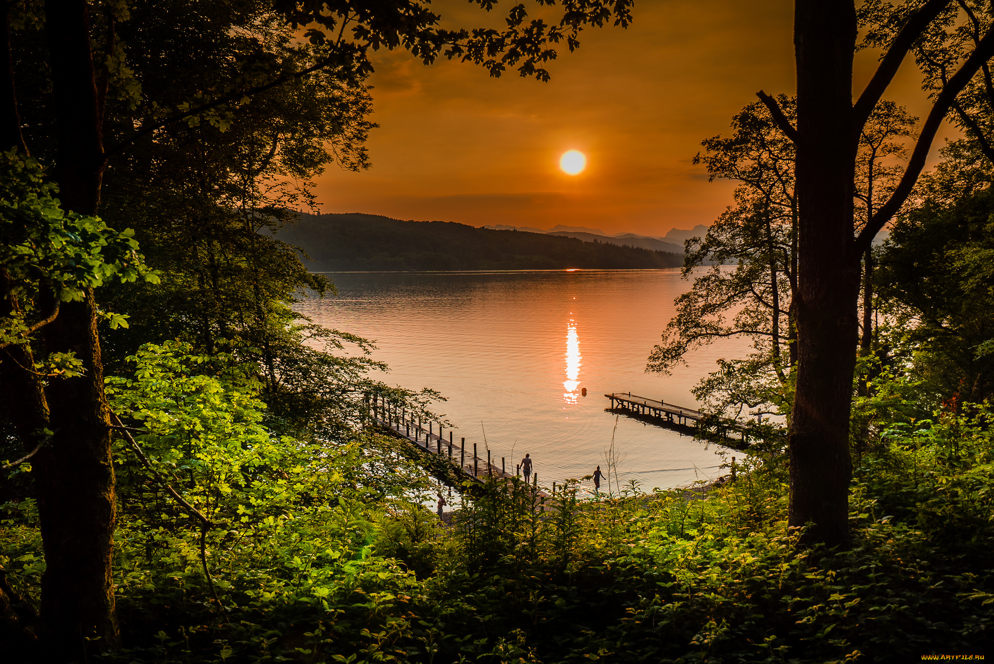 природа, реки, озера, простор