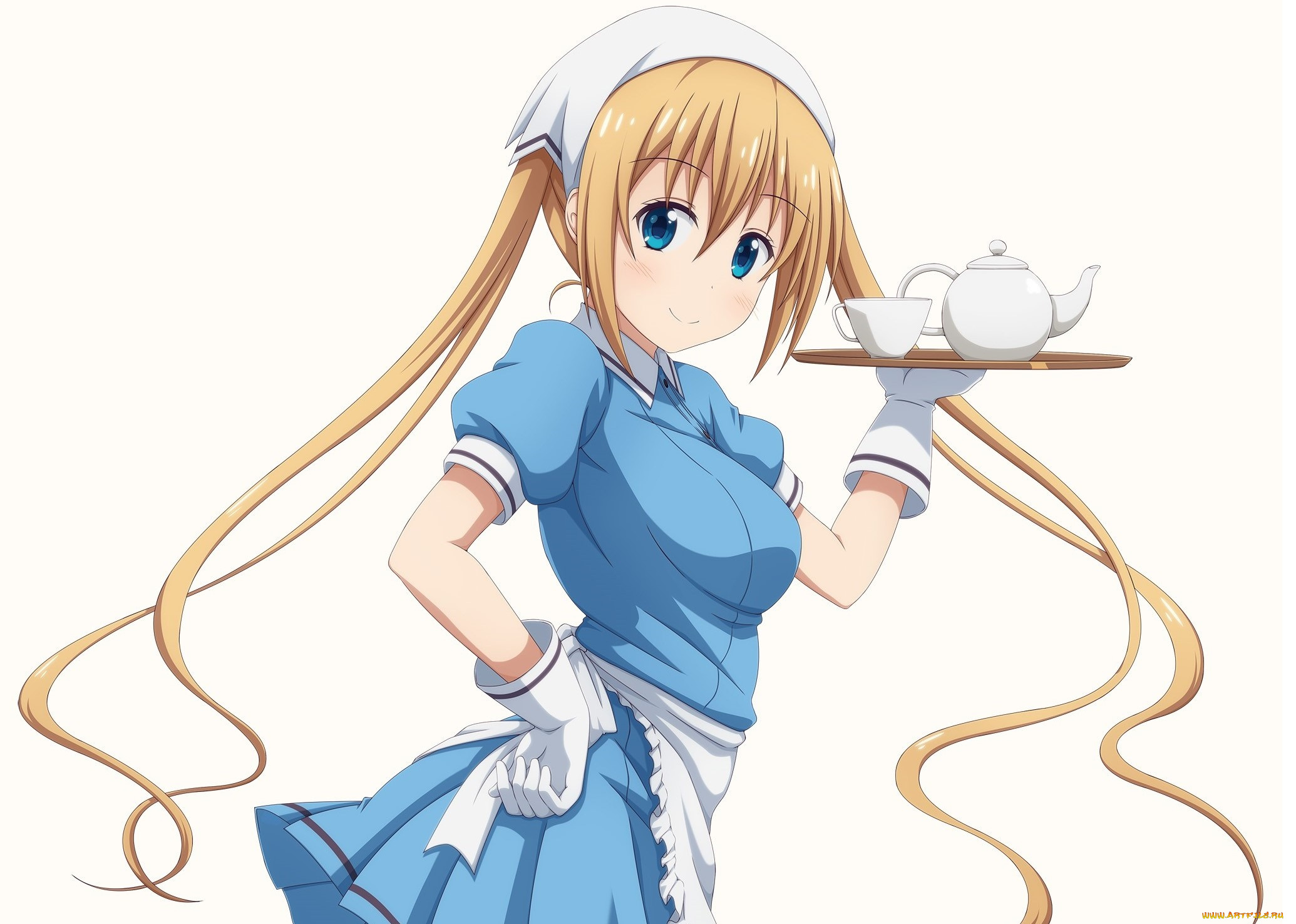 аниме, blend, s, фон, взгляд, девушка