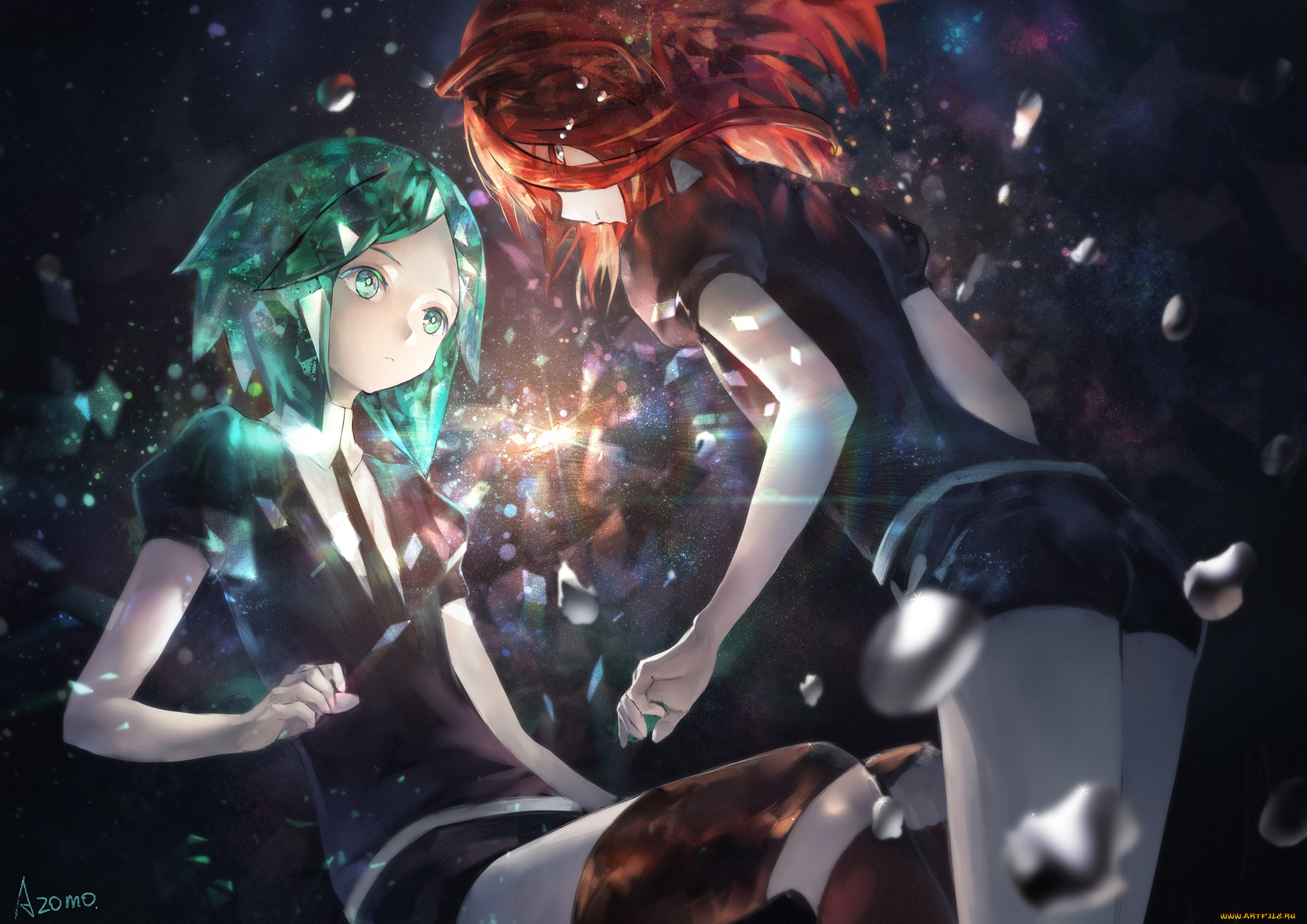 аниме, houseki, no, kuni, houseki, no, kuni