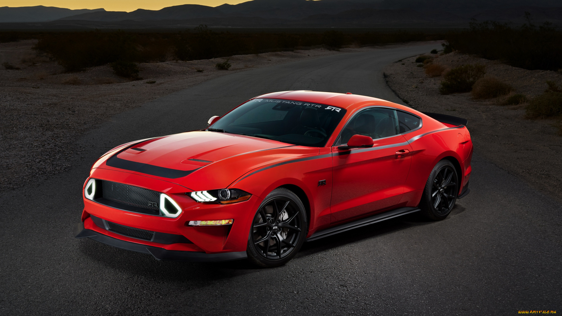 2019, ford, mustang, series, 1, rtr, автомобили, mustang, мустанг, форд, rtr, series, 1, ford, 2019, красный