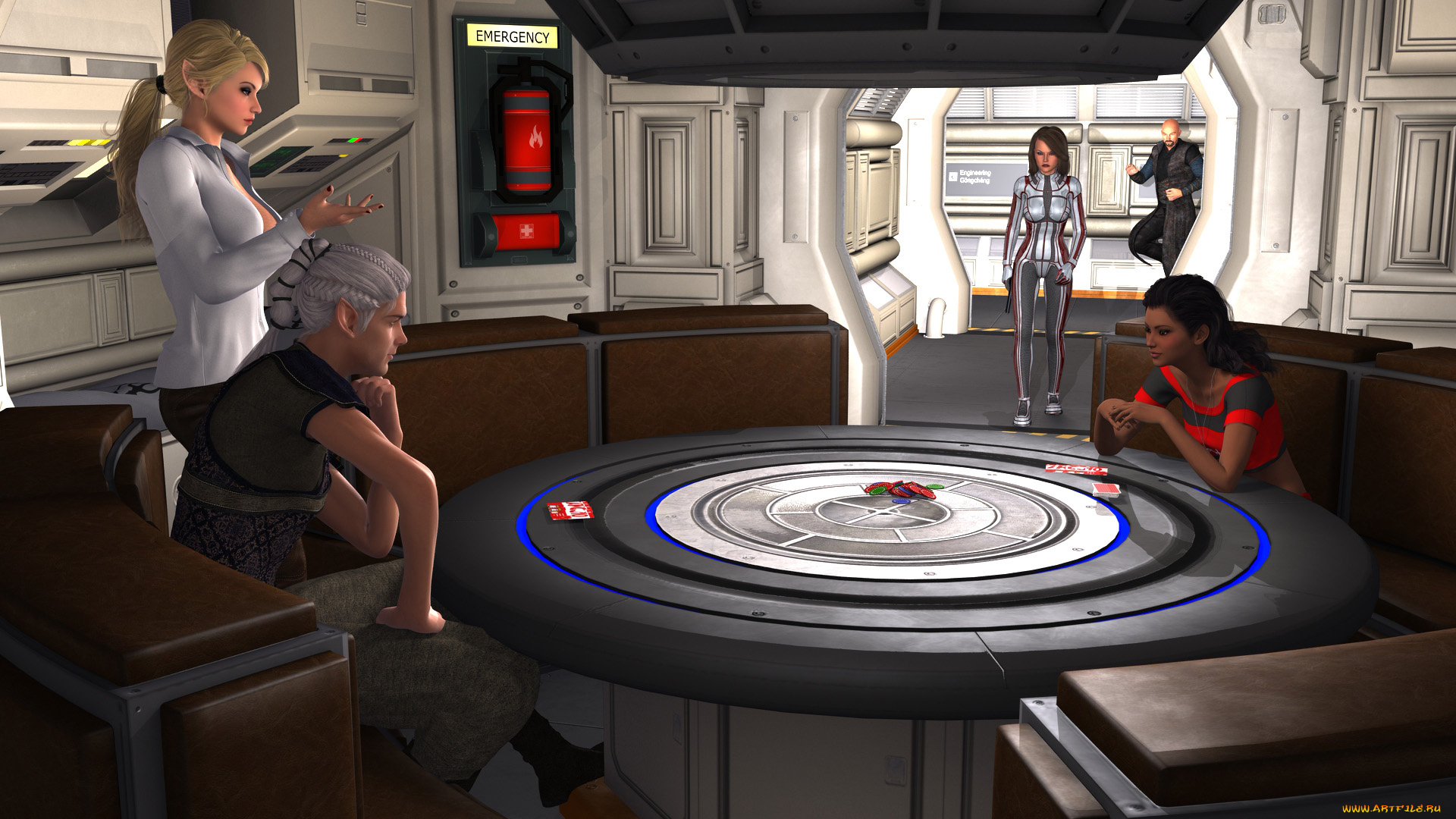 3д, графика, фантазия, , fantasy, фон, взгляд, девушка