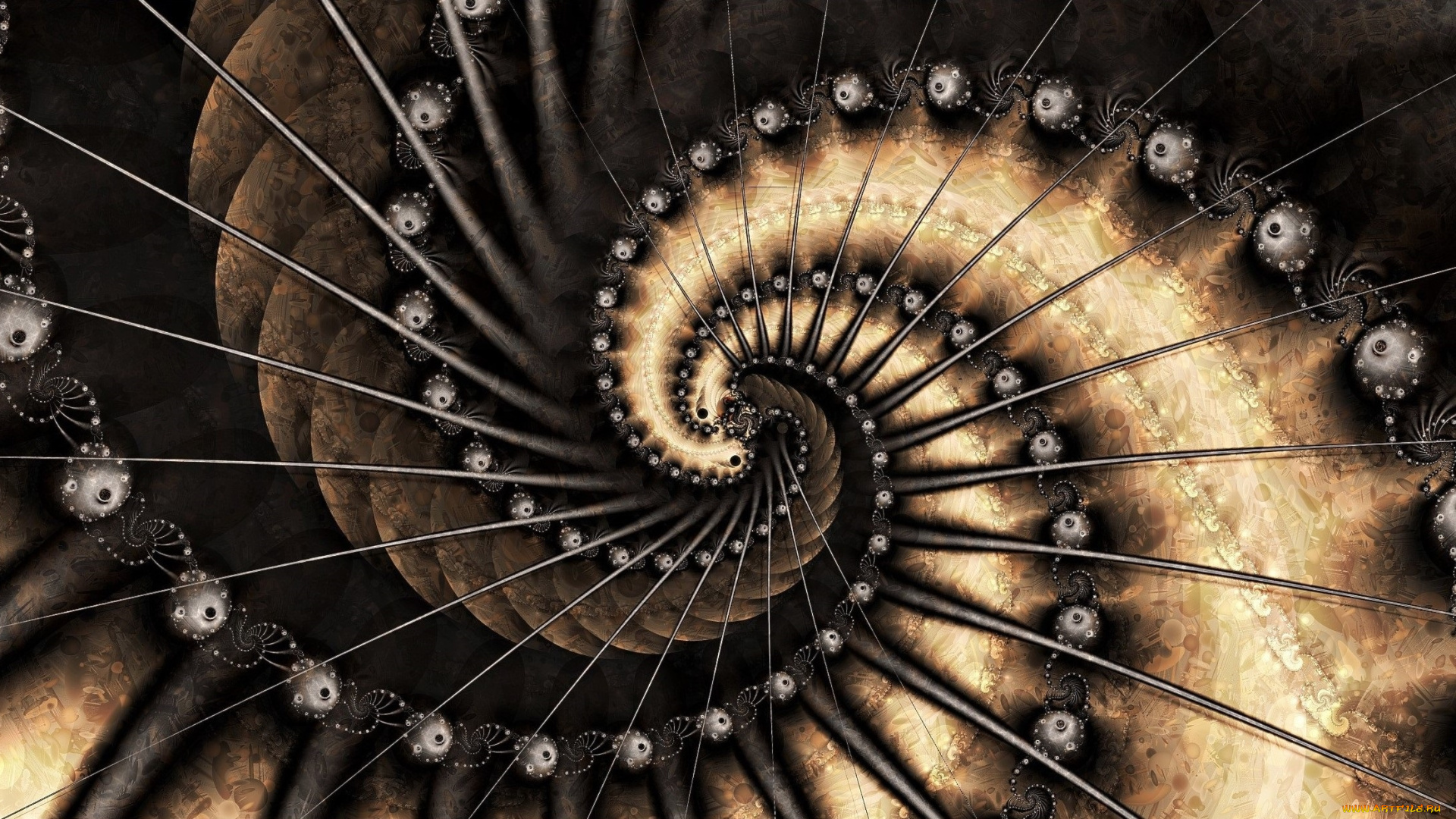 3д, графика, фракталы, , fractal, цвет, фон, узор