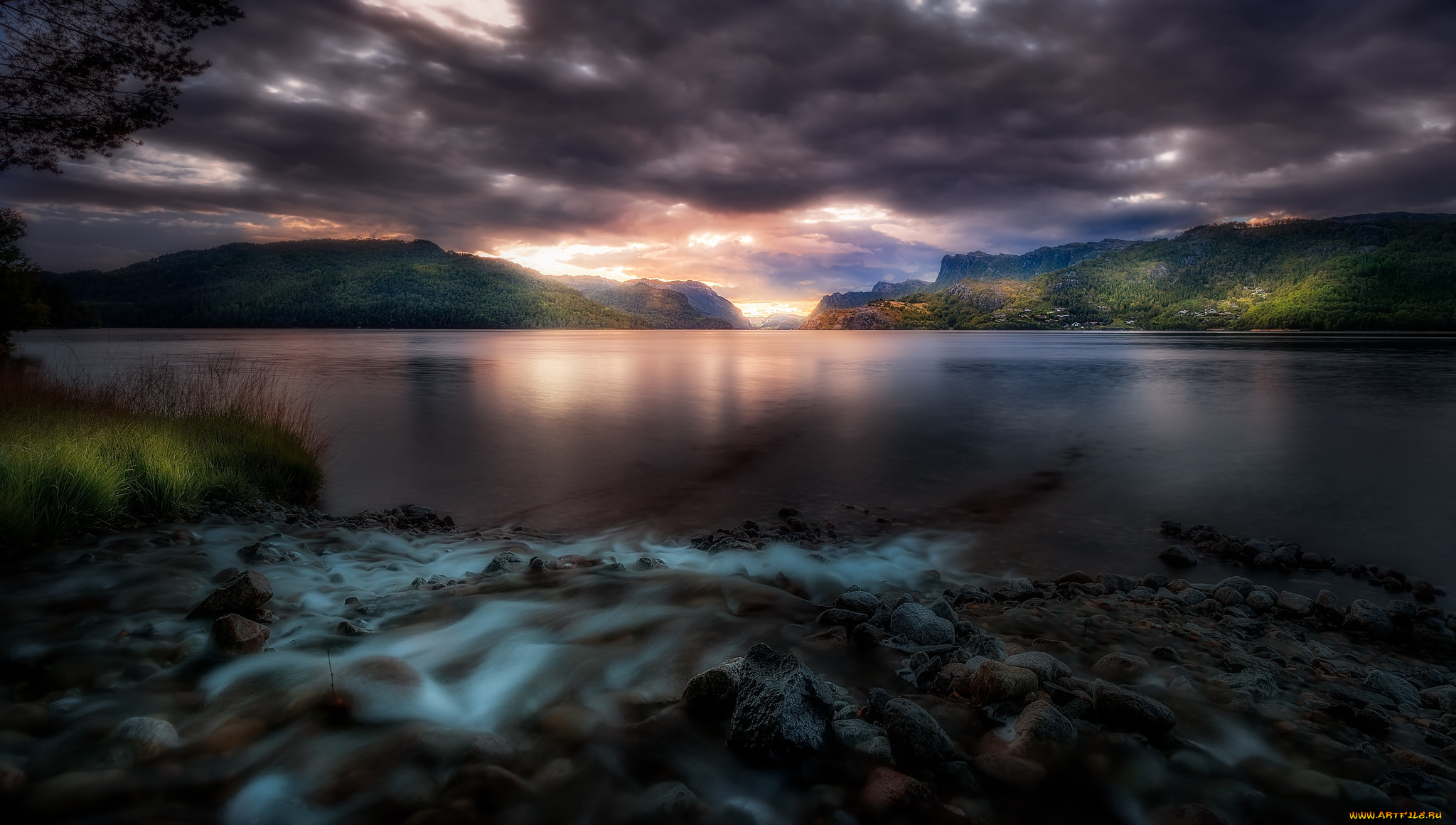 природа, реки, озера, простор